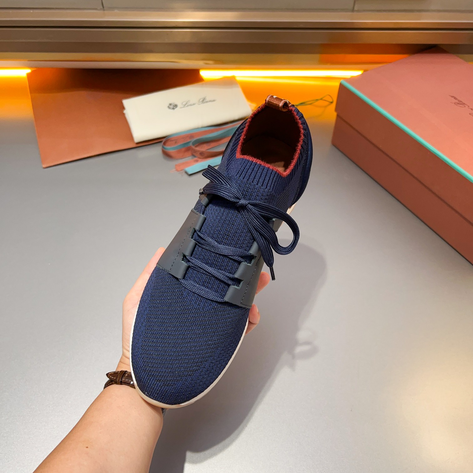 Parejas Hombres y Mujeres Loro Piana Cuatro Estaciones Caminar Deportes Hombres y Mujeres Zapatos LP
