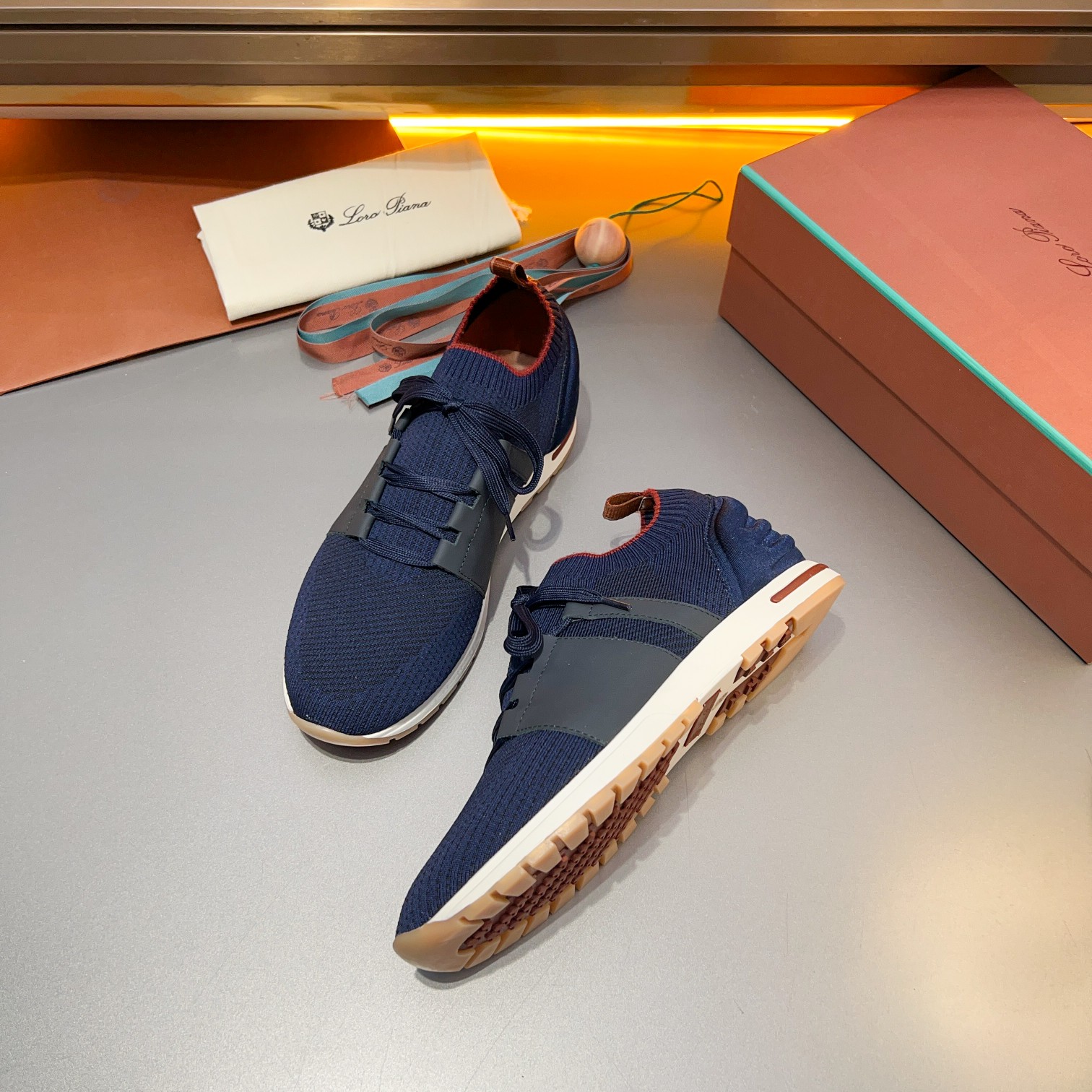 Parejas Hombres y Mujeres Loro Piana Cuatro Estaciones Caminar Deportes Hombres y Mujeres Zapatos LP