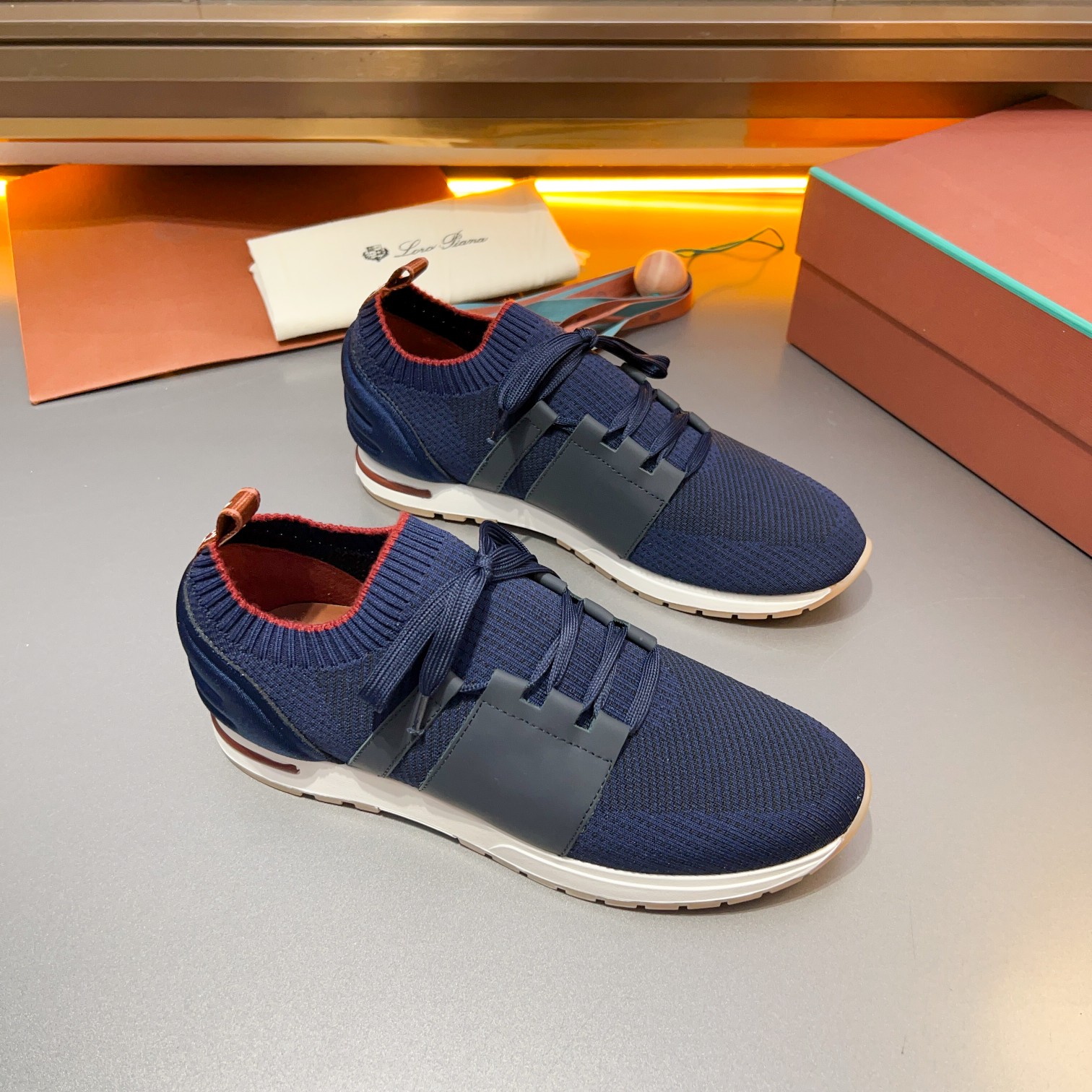 Parejas Hombres y Mujeres Loro Piana Cuatro Estaciones Caminar Deportes Hombres y Mujeres Zapatos LP
