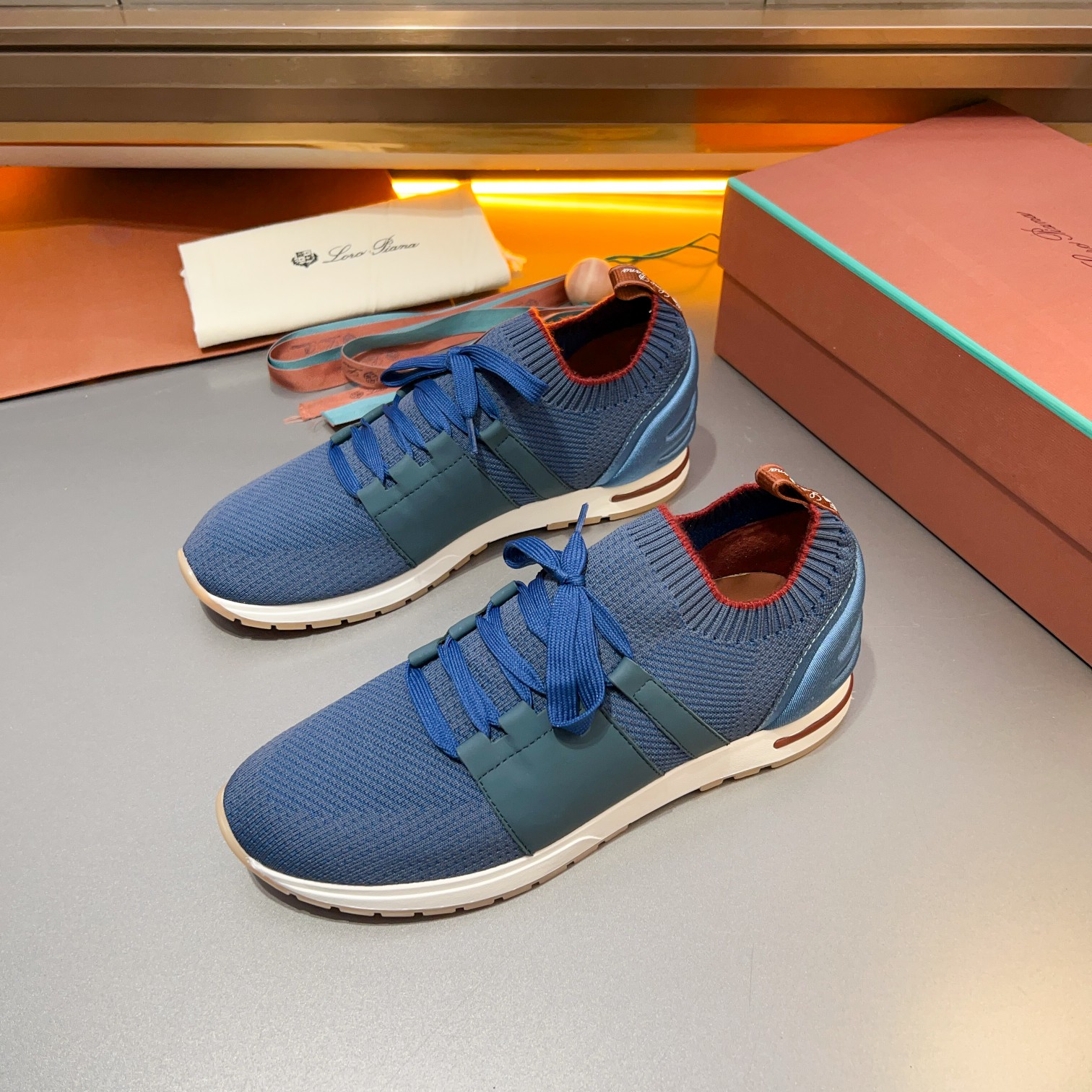 Parejas Hombres y Mujeres Loro Piana Cuatro Estaciones Caminar Deportes Hombres y Mujeres Zapatos LP