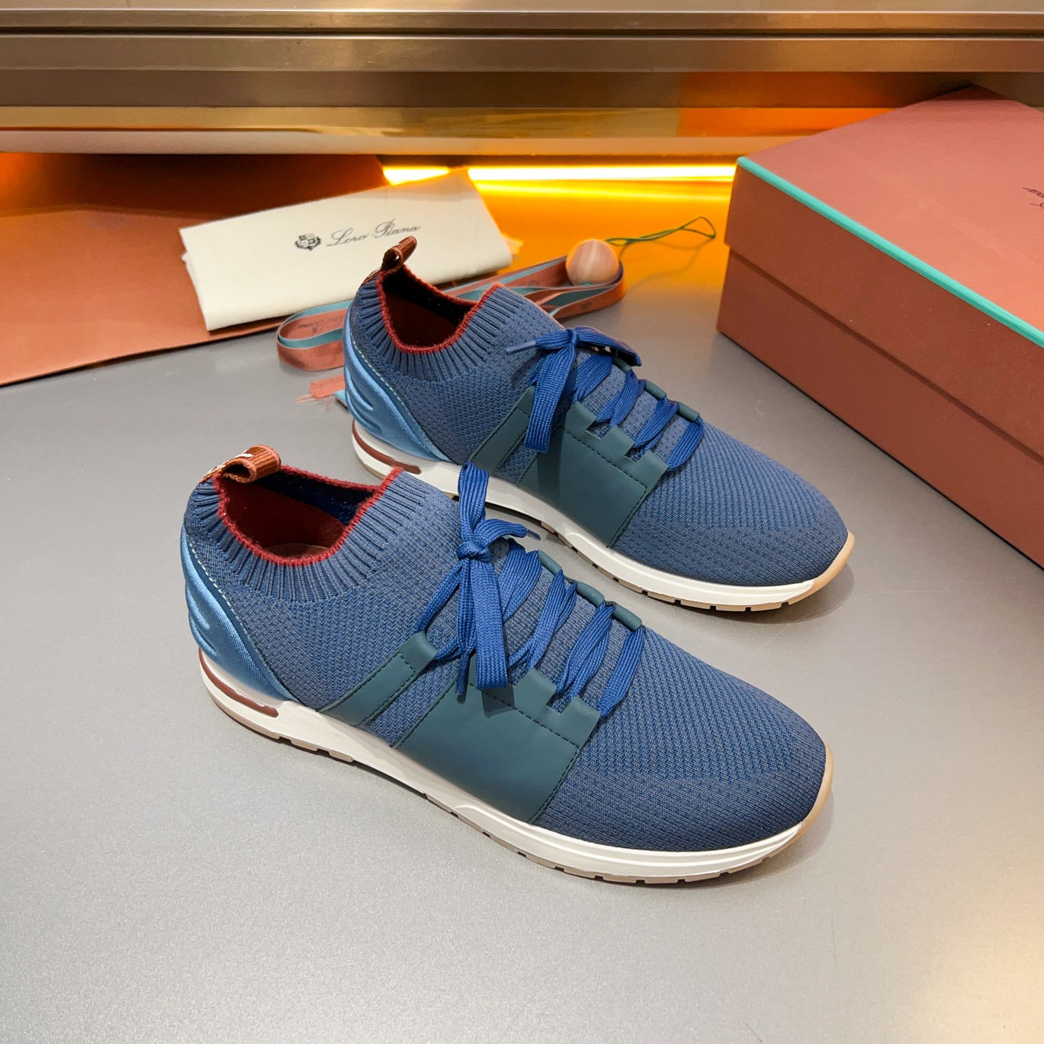 Parejas Hombres y Mujeres Loro Piana Cuatro Estaciones Caminar Deportes Hombres y Mujeres Zapatos LP