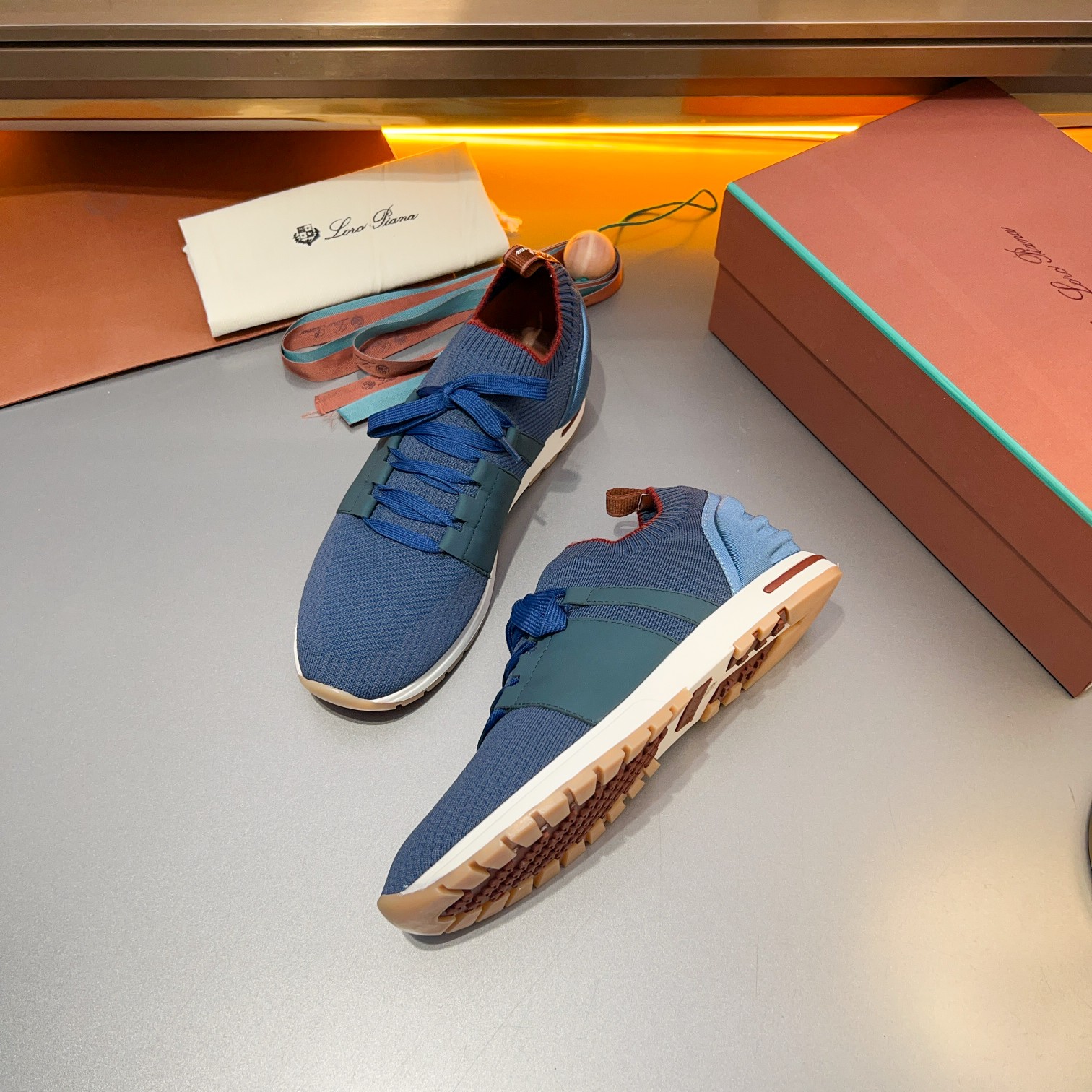 Parejas Hombres y Mujeres Loro Piana Cuatro Estaciones Caminar Deportes Hombres y Mujeres Zapatos LP