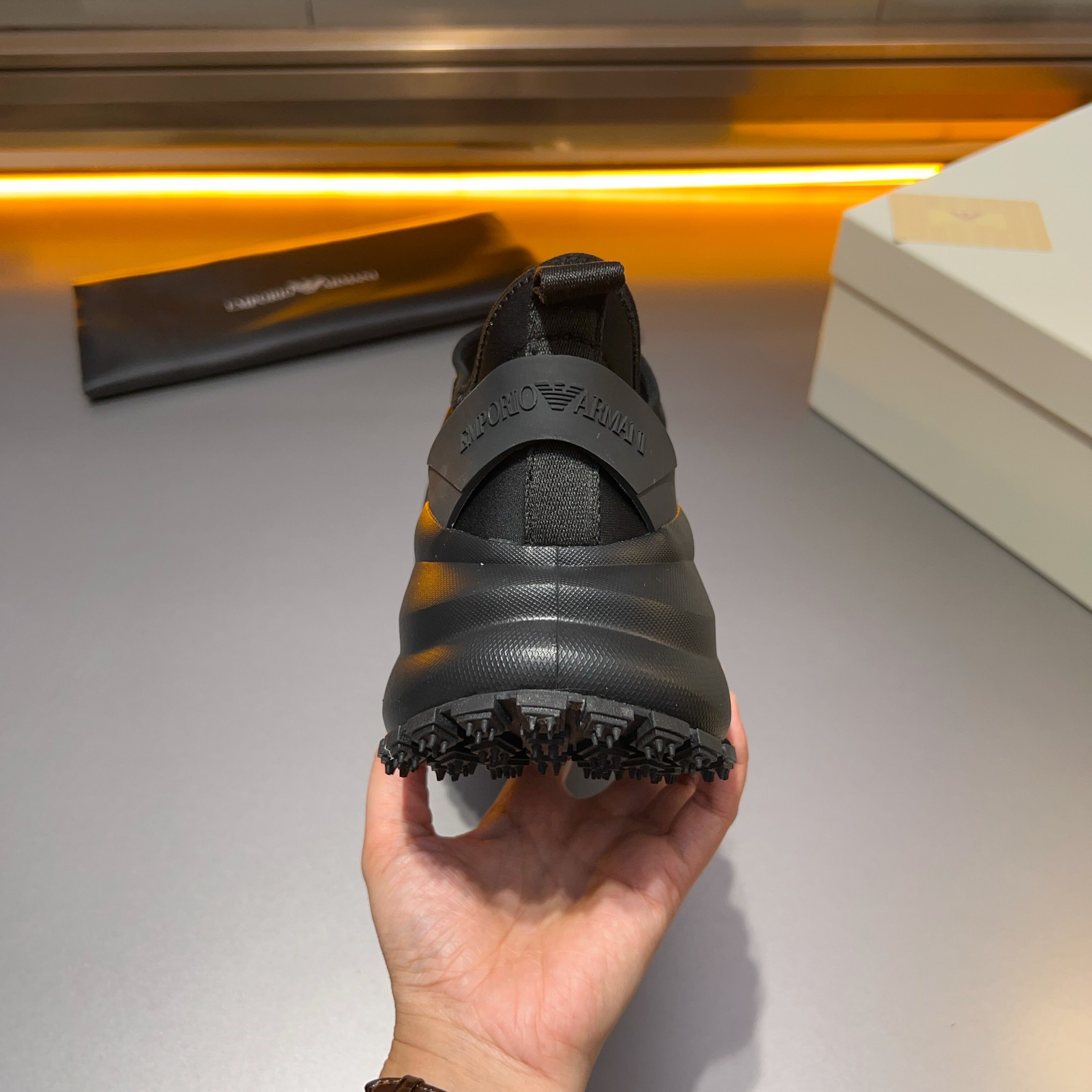 GIORGIO ARMANI/Giorgio Armani 2024ss nuevas zapatillas de deporte, ouch esto es demasiado cool! El a
