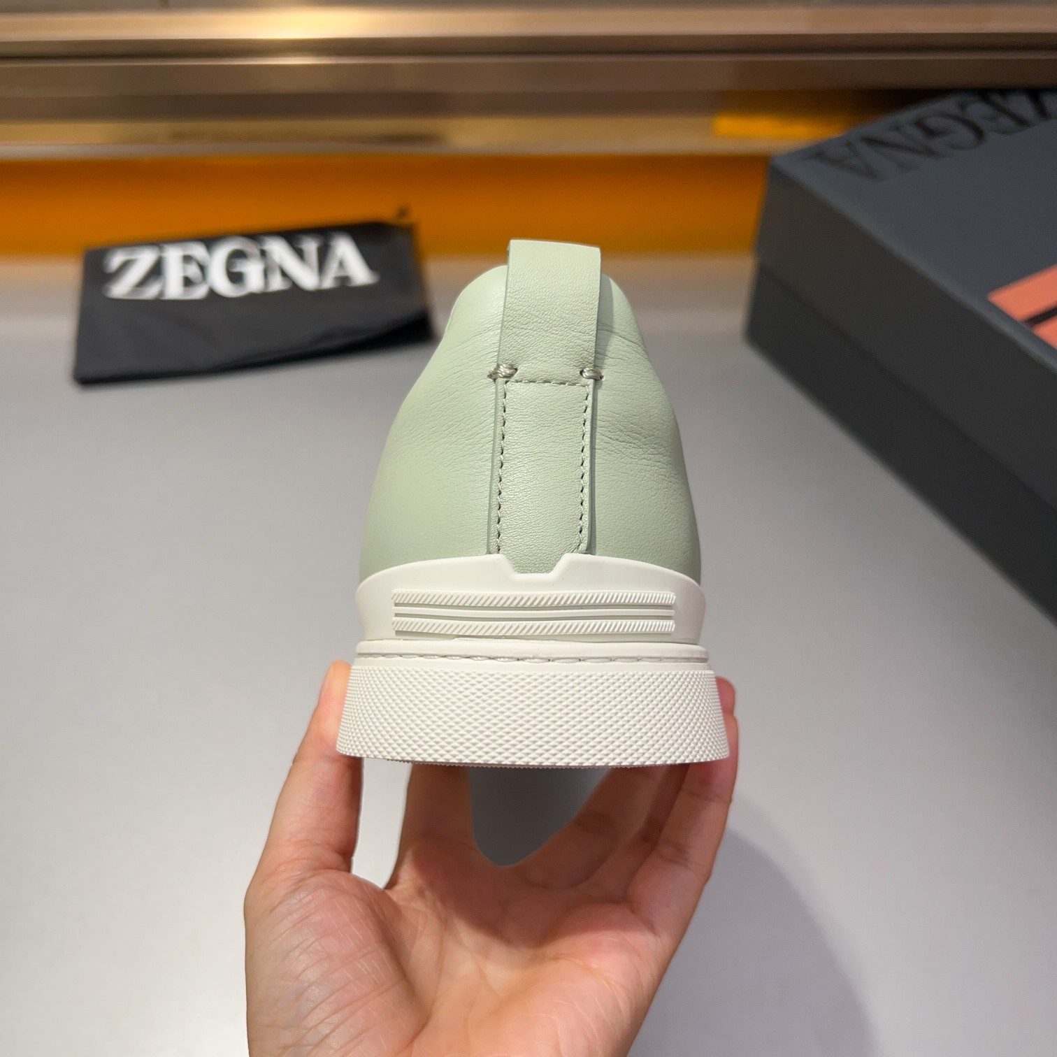 370Ermenegildo Zegna Ermenegildo Zegna Piel lisa Zapatillas bajas TIZIANOLas zapatillas bajas Tizian