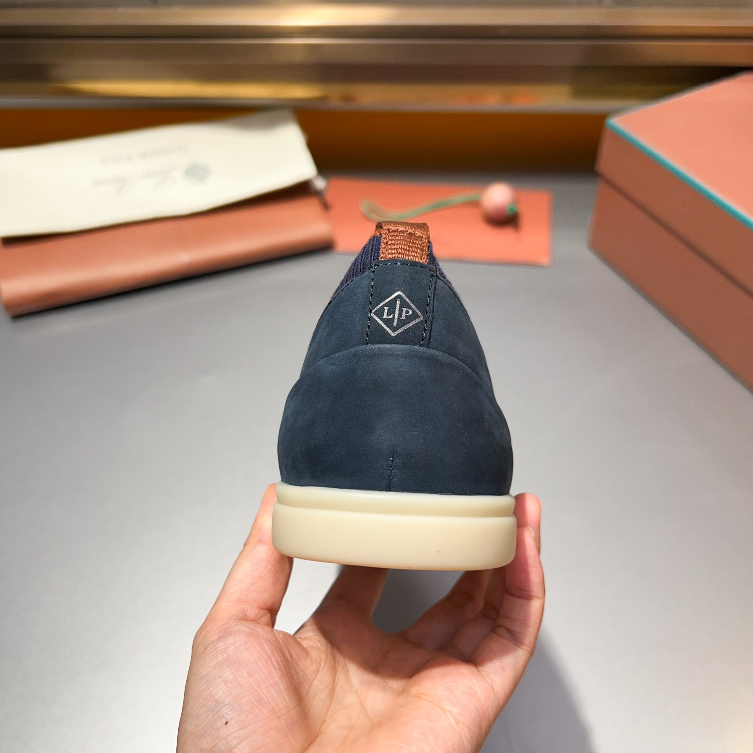 LP Home Nuevos Productos Loro Pian* Noyo* Flutterby Soho Walk Men's Sneakers Precio Oficial RMB , Es