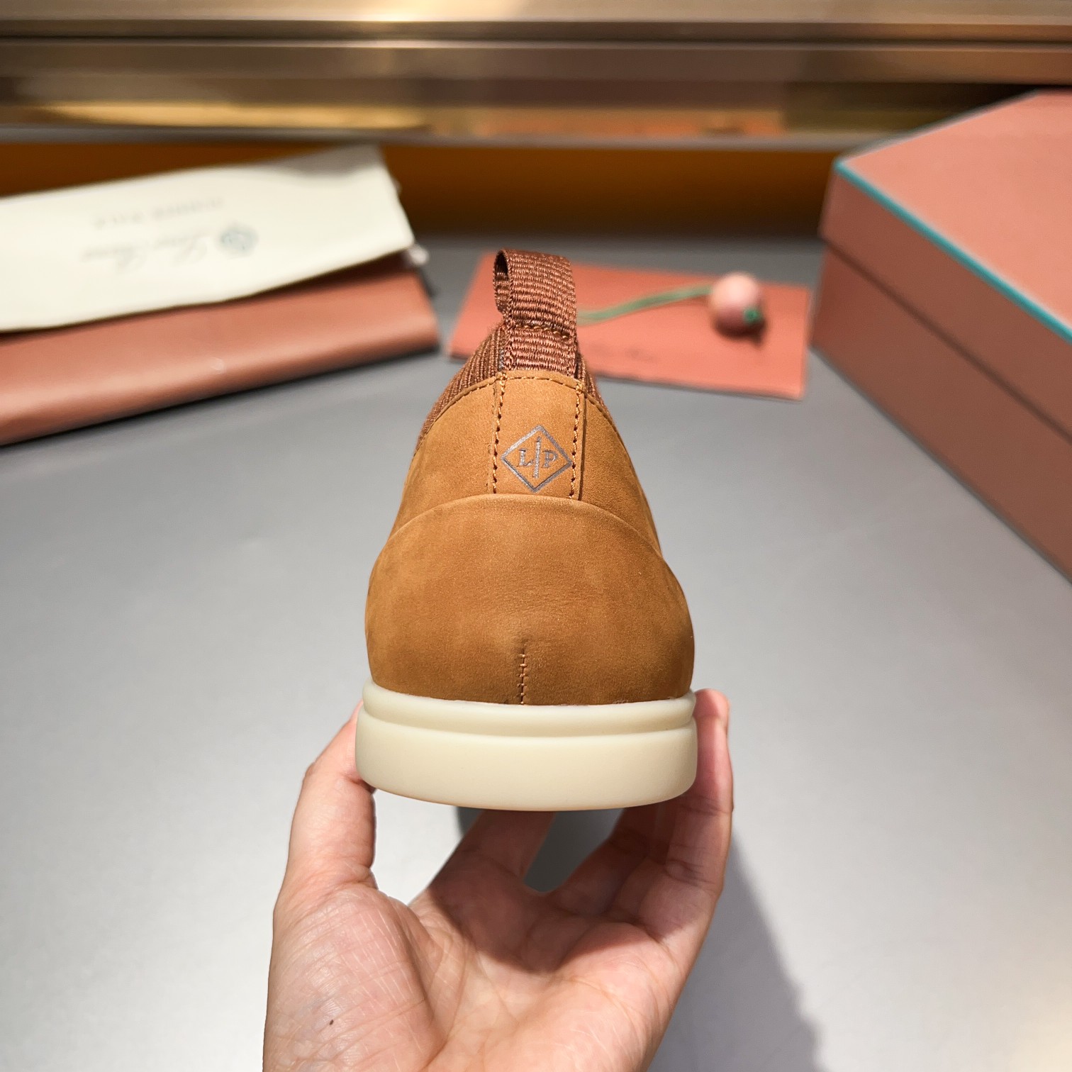 LP Home Nuevos Productos Loro Pian* Noyo* Flutterby Soho Walk Men's Sneakers Precio Oficial RMB , Es