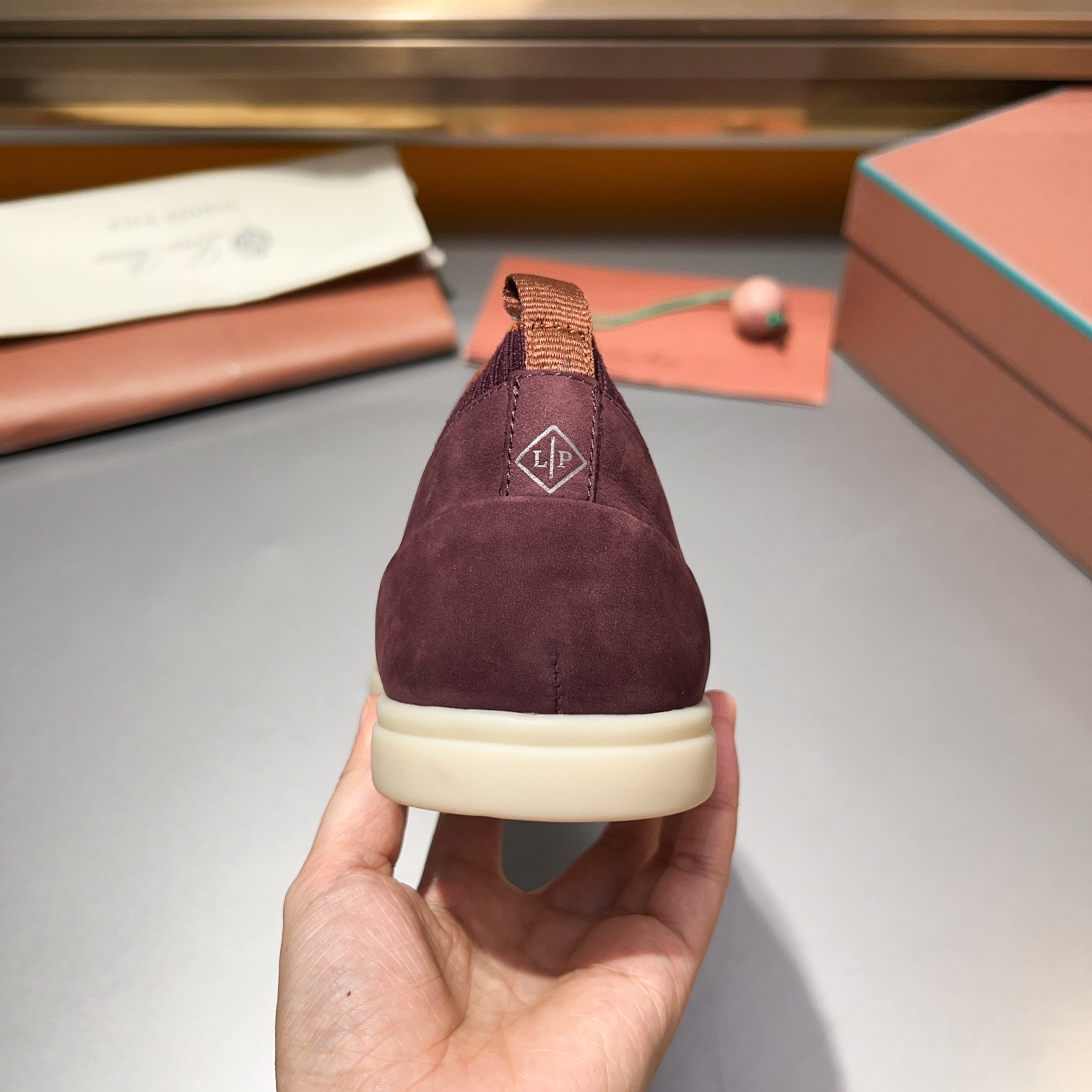 LP Home Nuevos Productos Loro Pian* Noyo* Flutterby Soho Walk Men's Sneakers Precio Oficial RMB , Es