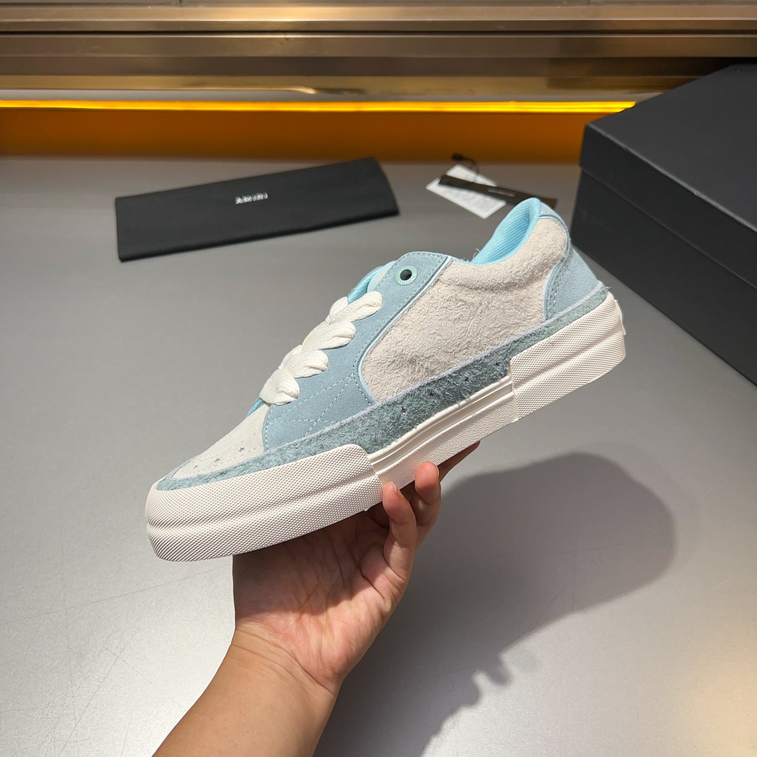 2Amiri zapatos de hueso nuevo color a juego zapatos deportivos casuales de bajo tablero, modelos de 
