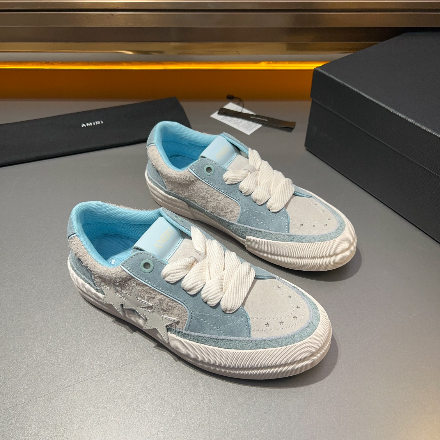 2Amiri zapatos de hueso nuevo color a juego zapatos deportivos casuales de bajo tablero, modelos de 