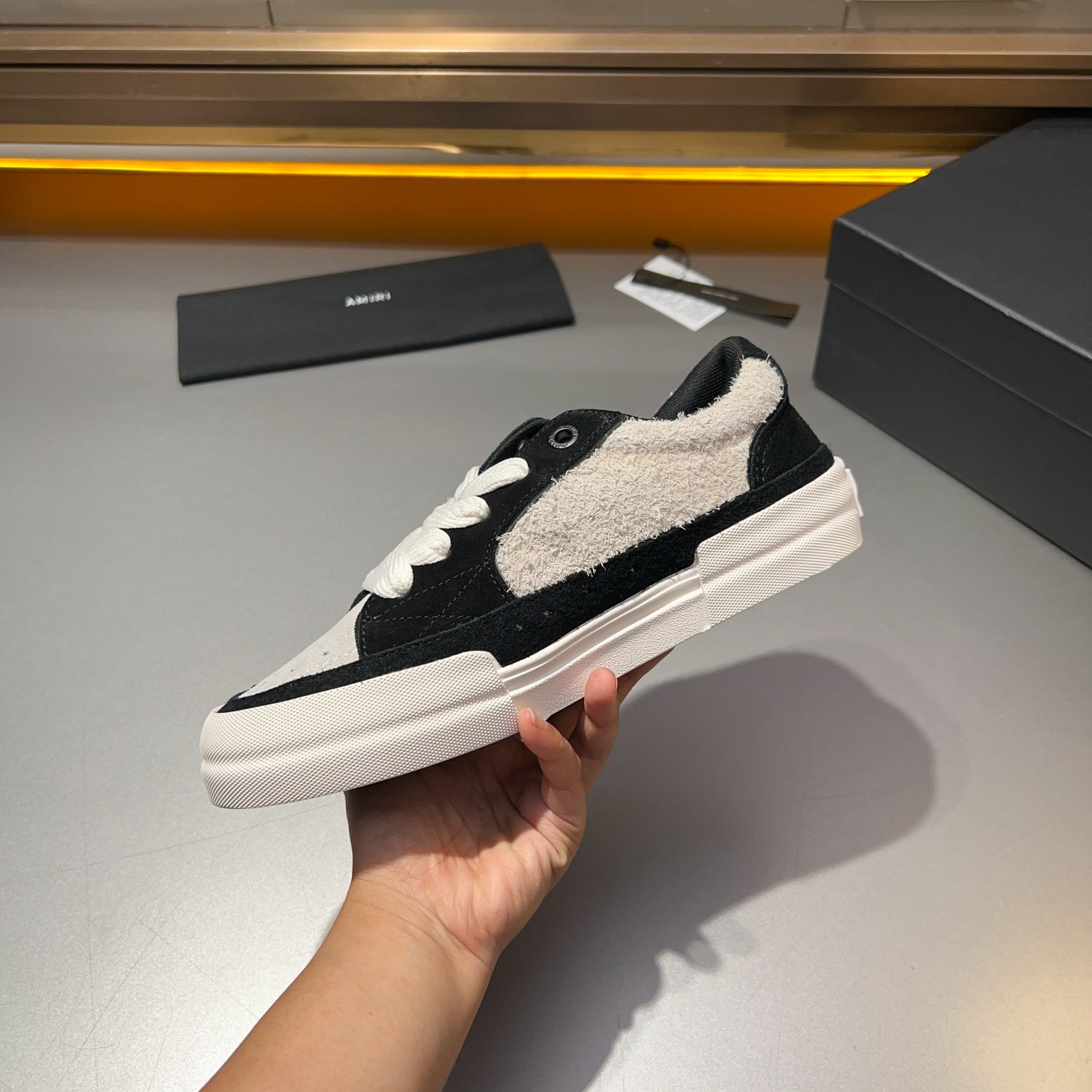 2Amiri zapatos de hueso nuevo color a juego zapatos deportivos casuales de bajo tablero, modelos de 