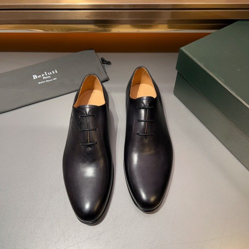Berluti Alessandro Demesure Leather Dress Shoes Patina Finish 1 Berluti Alessandro Demesure Leather Dress Shoes Patina Finish