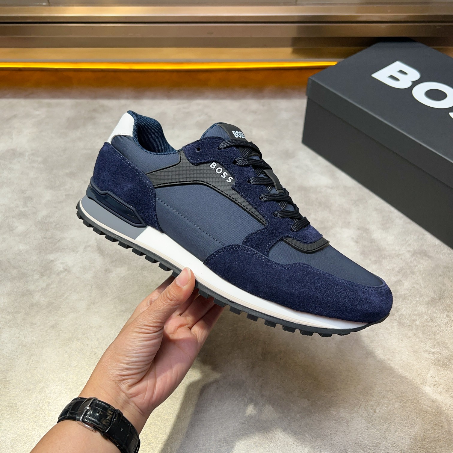 BOSS Men's Stylish Sneakers, Comfortable Fit, Sizes 38-44 - Limited Edition 7 a1734131456850 5544