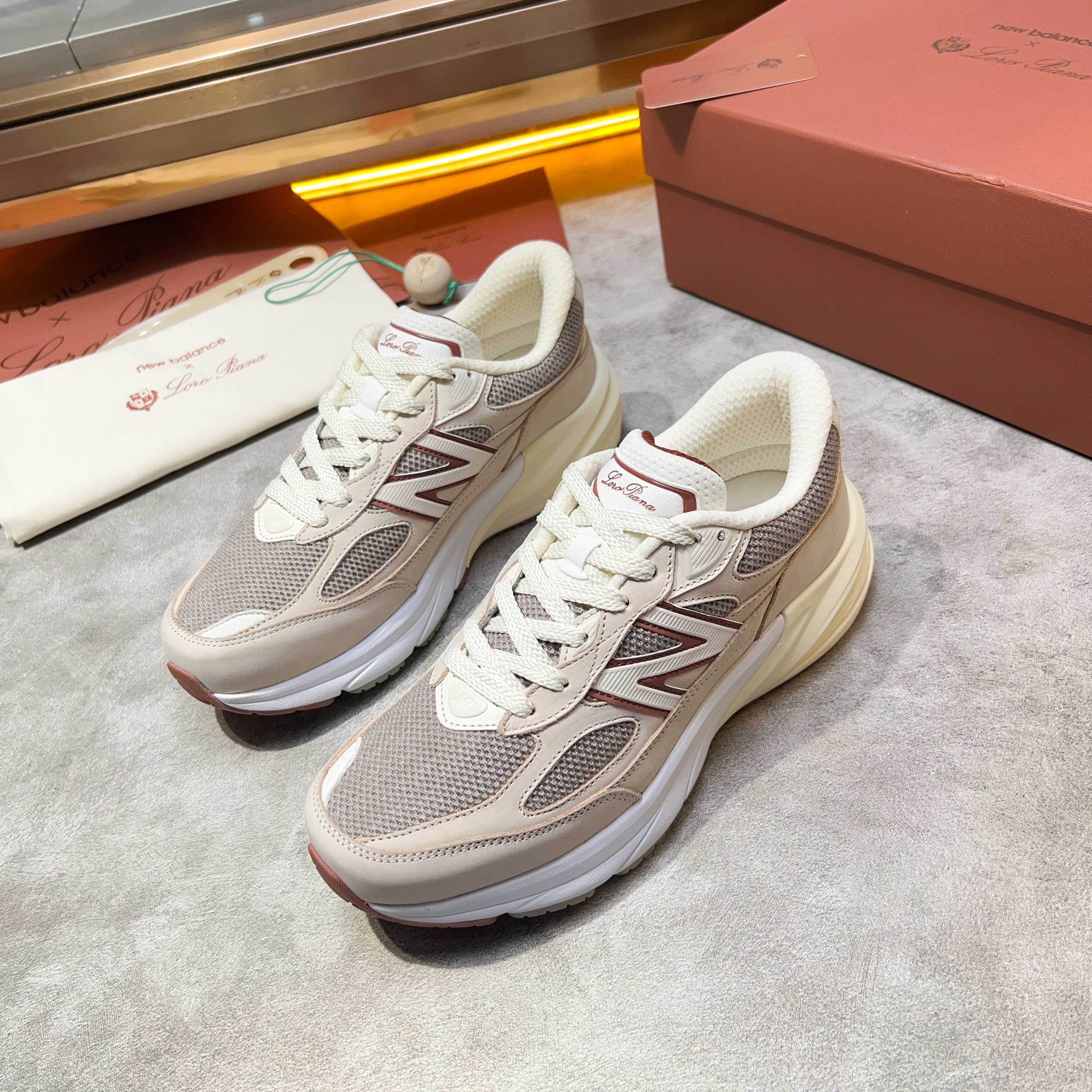 Loro Piana Four Seasons Walking Athletic Men's Shoes LP Jogging Shoes (Dongguan Production OEM Origi
