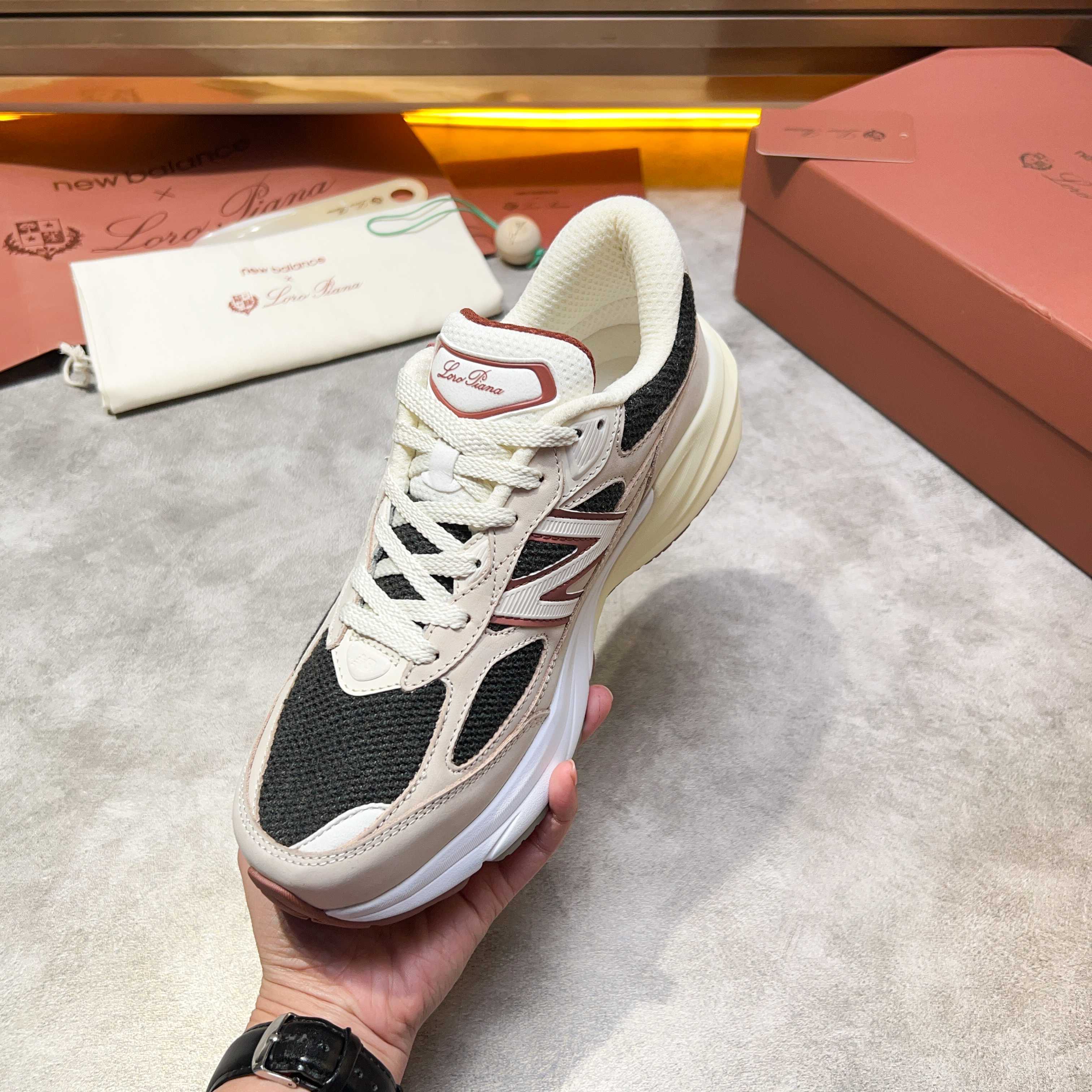 Loro Piana Four Seasons Walking Athletic Men's Shoes LP Jogging Shoes (Dongguan Production OEM Origi