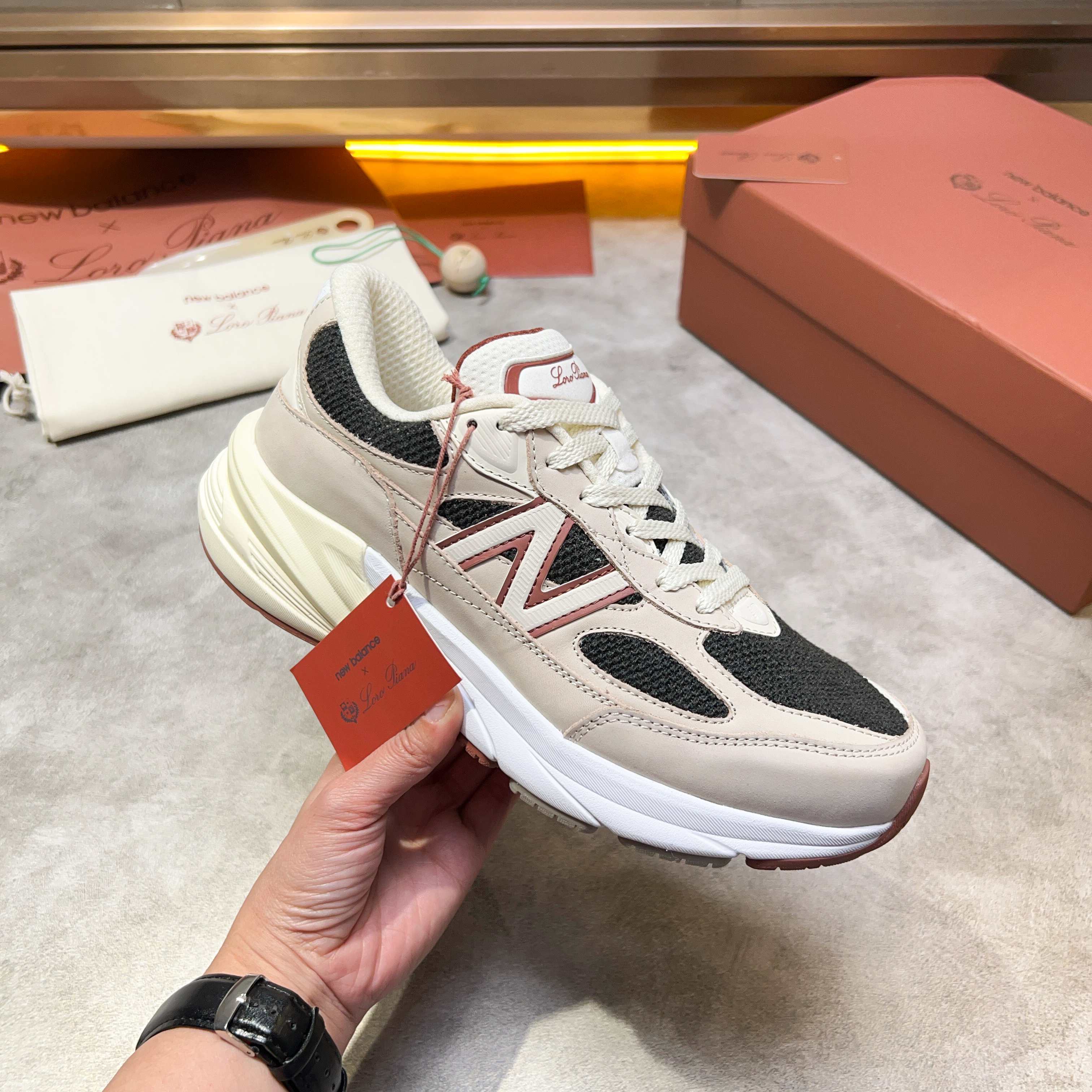 Loro Piana Four Seasons Walking Athletic Men's Shoes LP Jogging Shoes (Dongguan Production OEM Origi