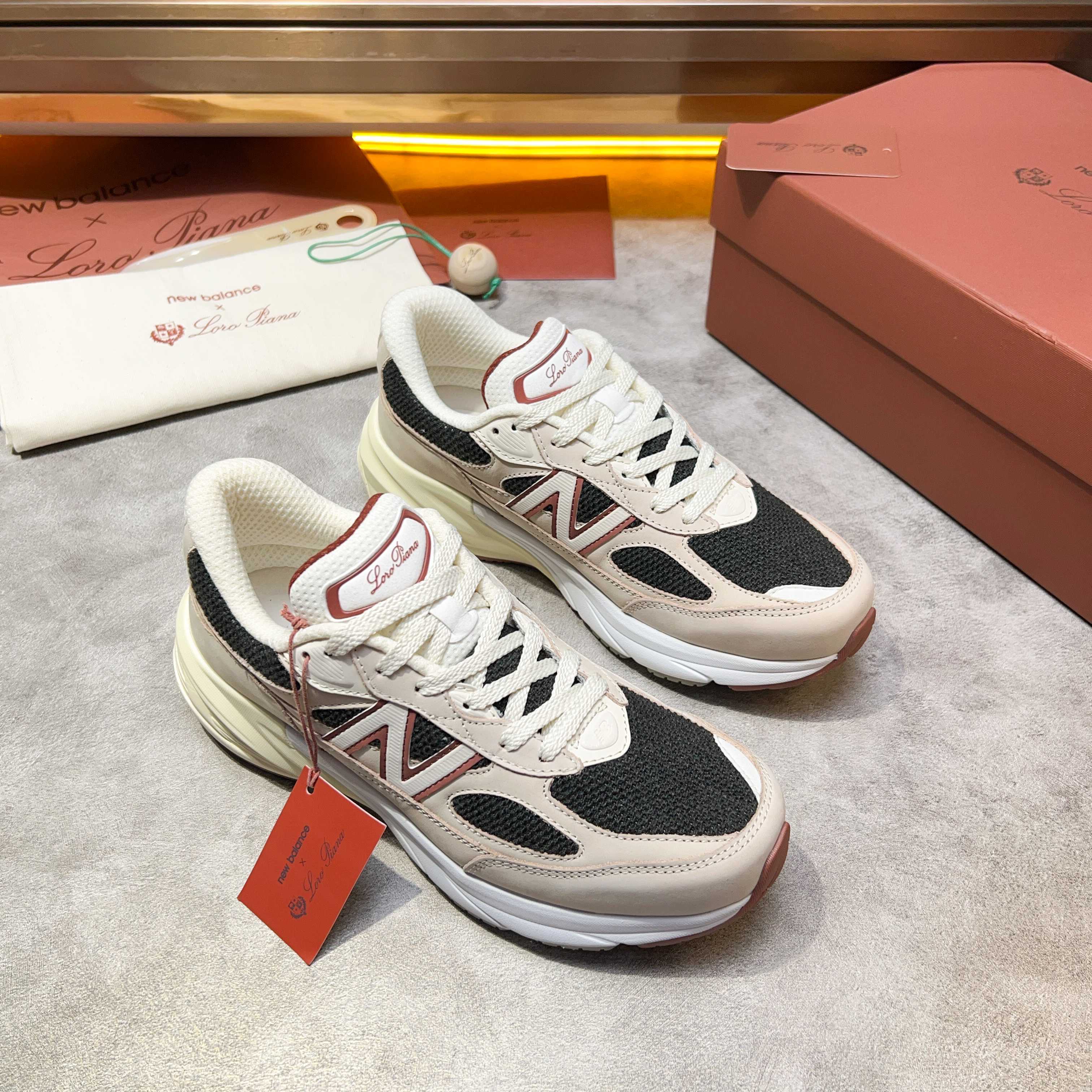 Loro Piana Four Seasons Walking Athletic Men's Shoes LP Jogging Shoes (Dongguan Production OEM Origi