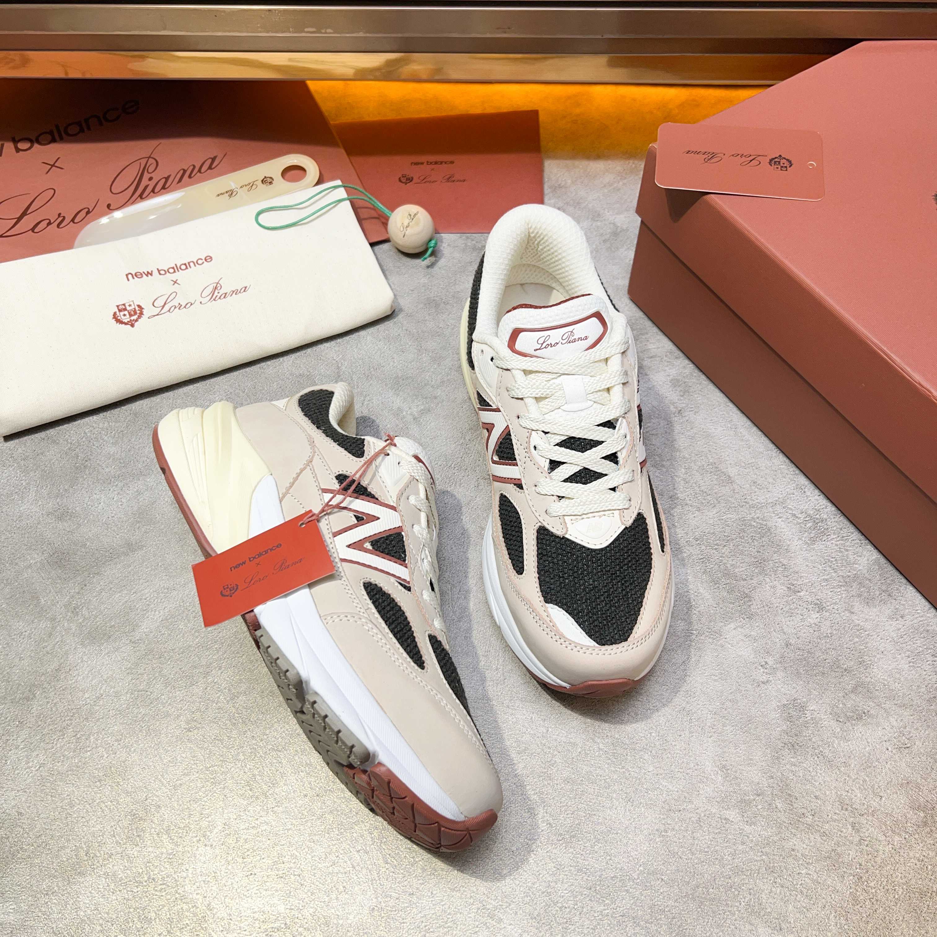 Loro Piana Four Seasons Walking Athletic Men's Shoes LP Jogging Shoes (Dongguan Production OEM Origi