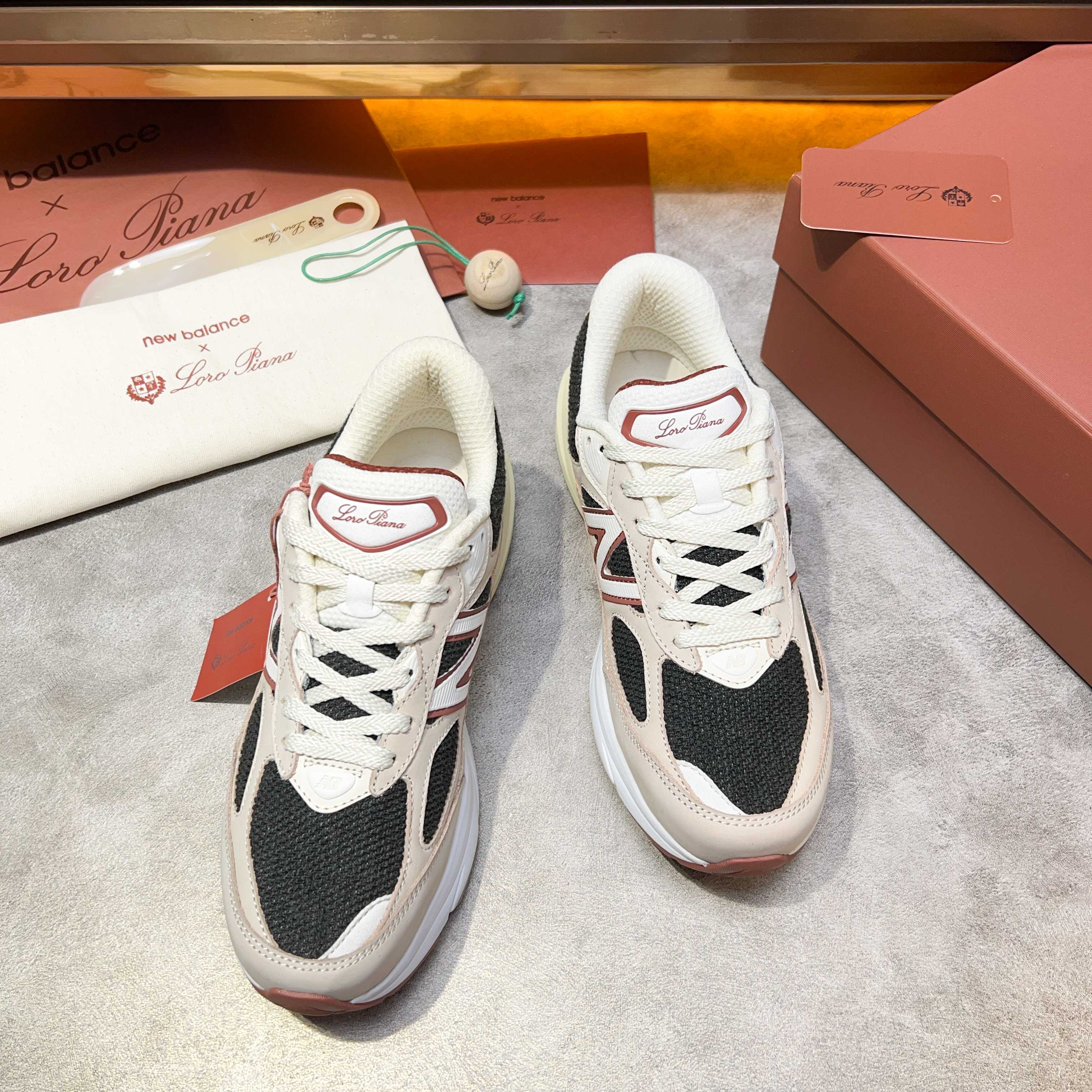 Loro Piana Four Seasons Walking Athletic Men's Shoes LP Jogging Shoes (Dongguan Production OEM Origi