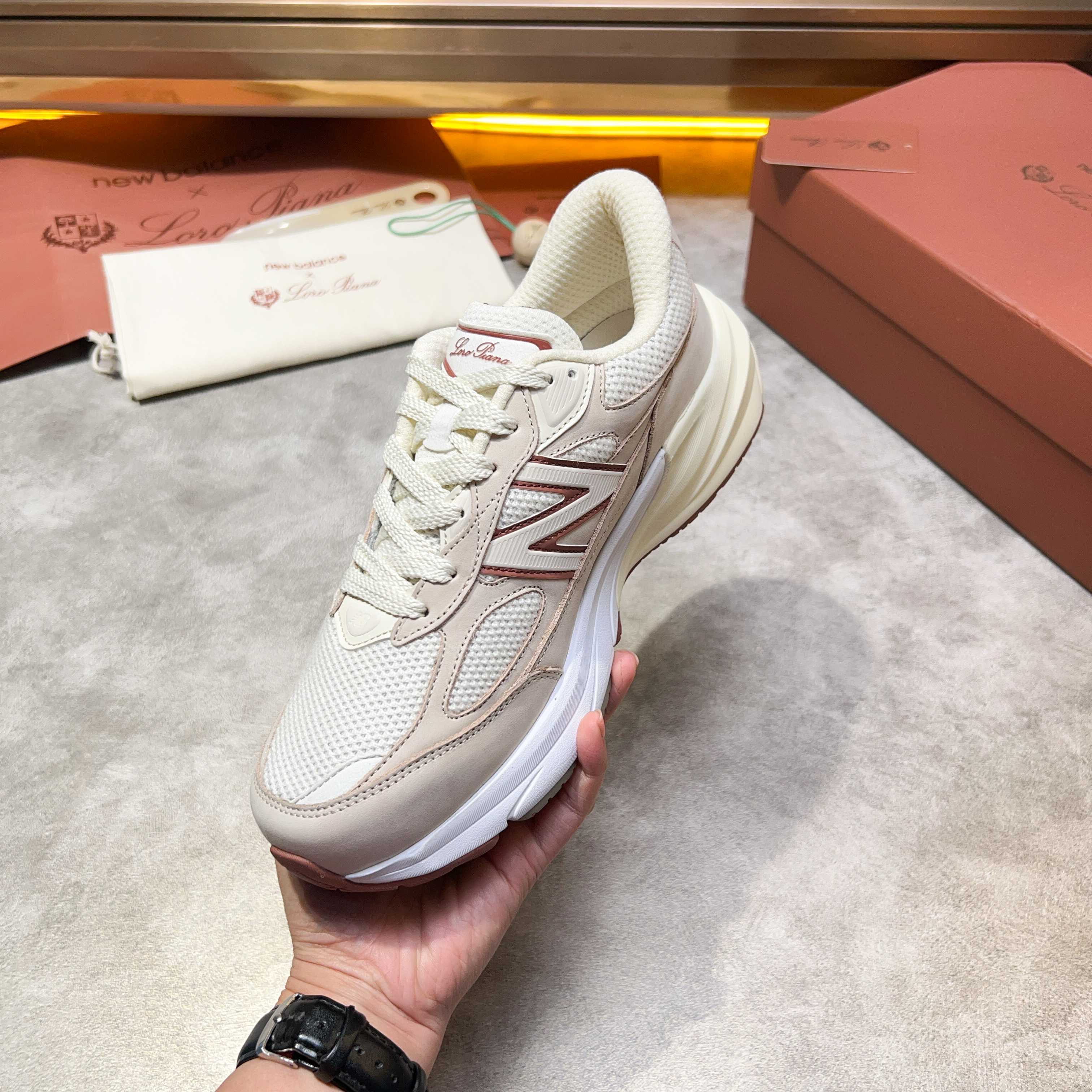 Loro Piana Four Seasons Walking Athletic Men's Shoes LP Jogging Shoes (Dongguan Production OEM Origi