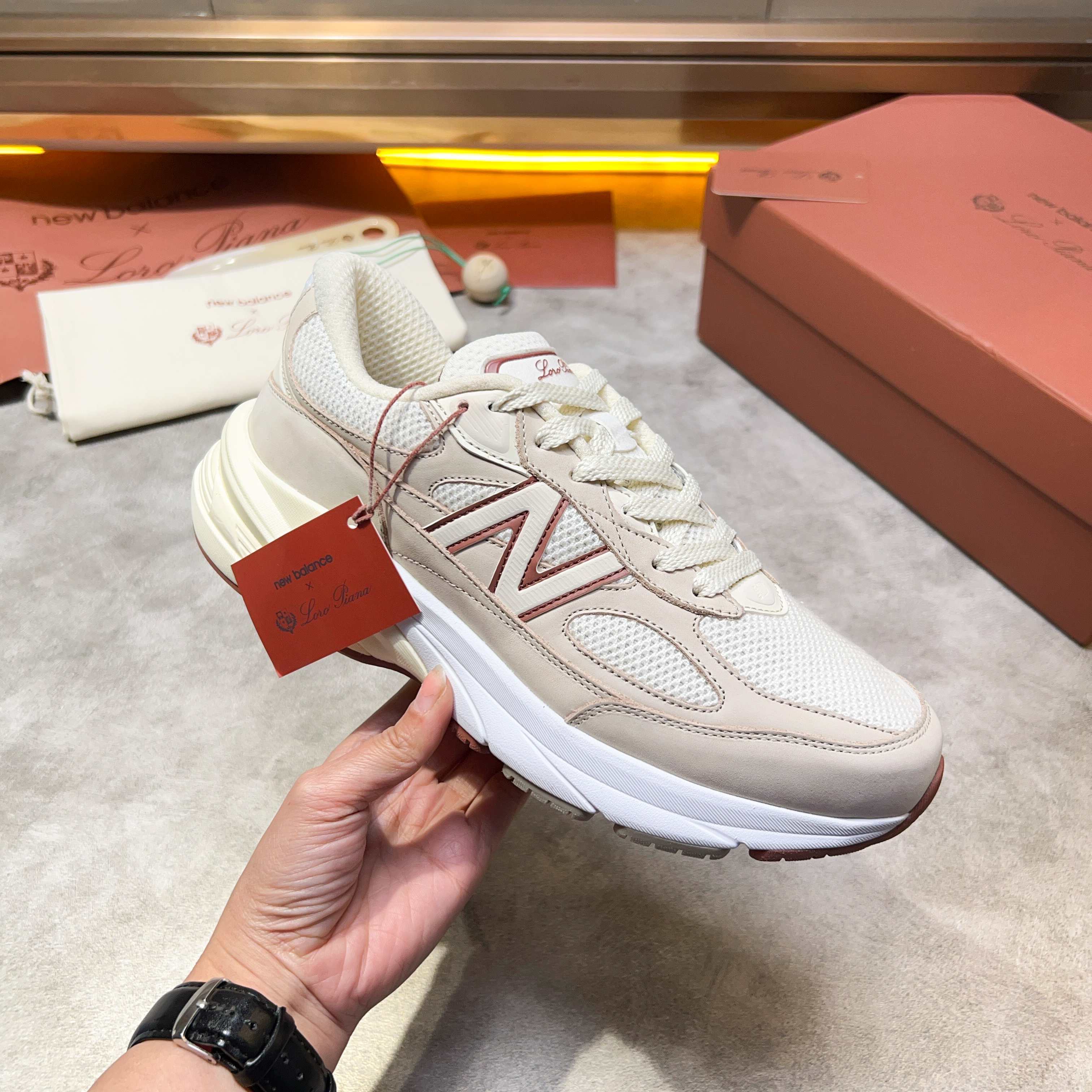 Loro Piana Four Seasons Walking Athletic Men's Shoes LP Jogging Shoes (Dongguan Production OEM Origi