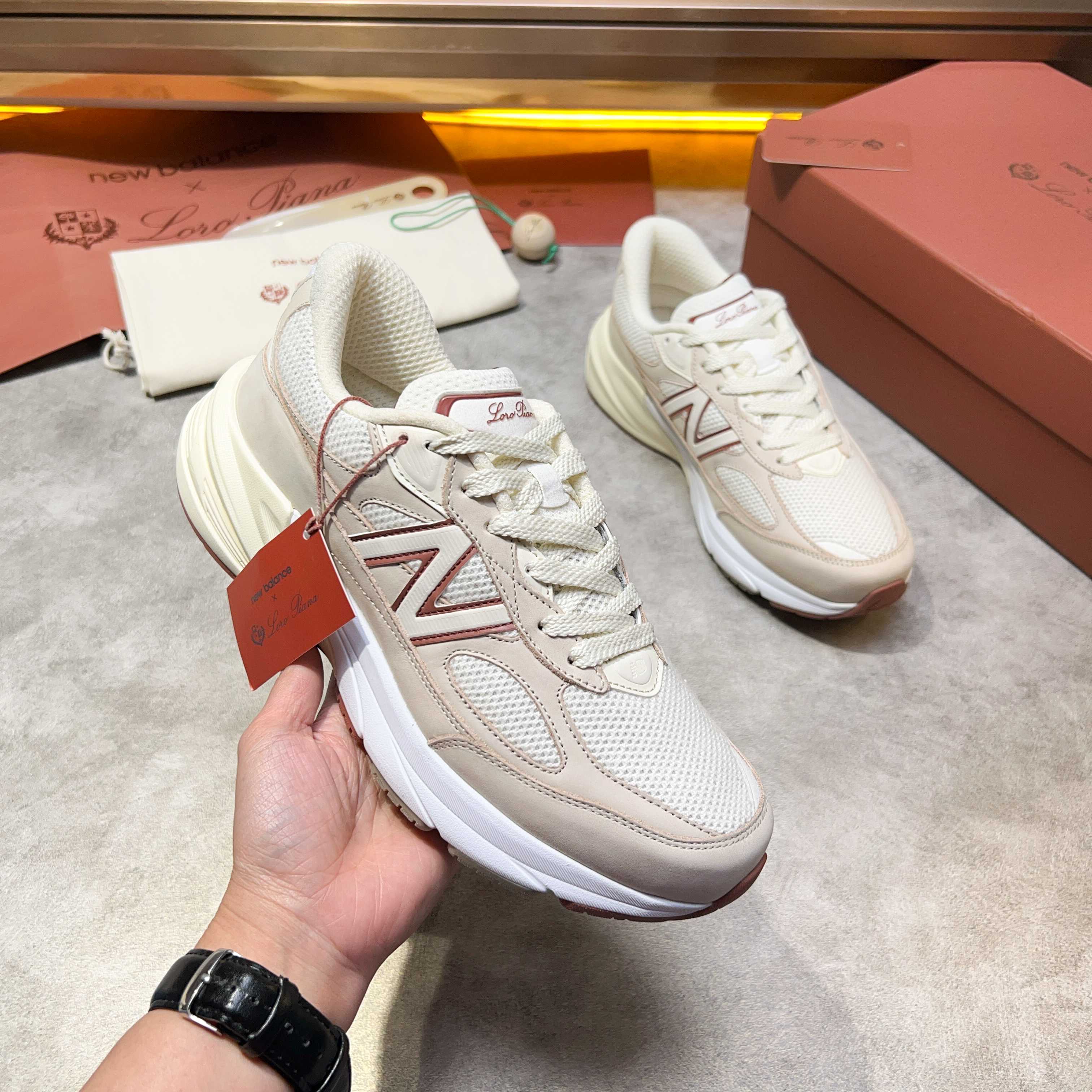 Loro Piana Four Seasons Walking Athletic Men's Shoes LP Jogging Shoes (Dongguan Production OEM Origi