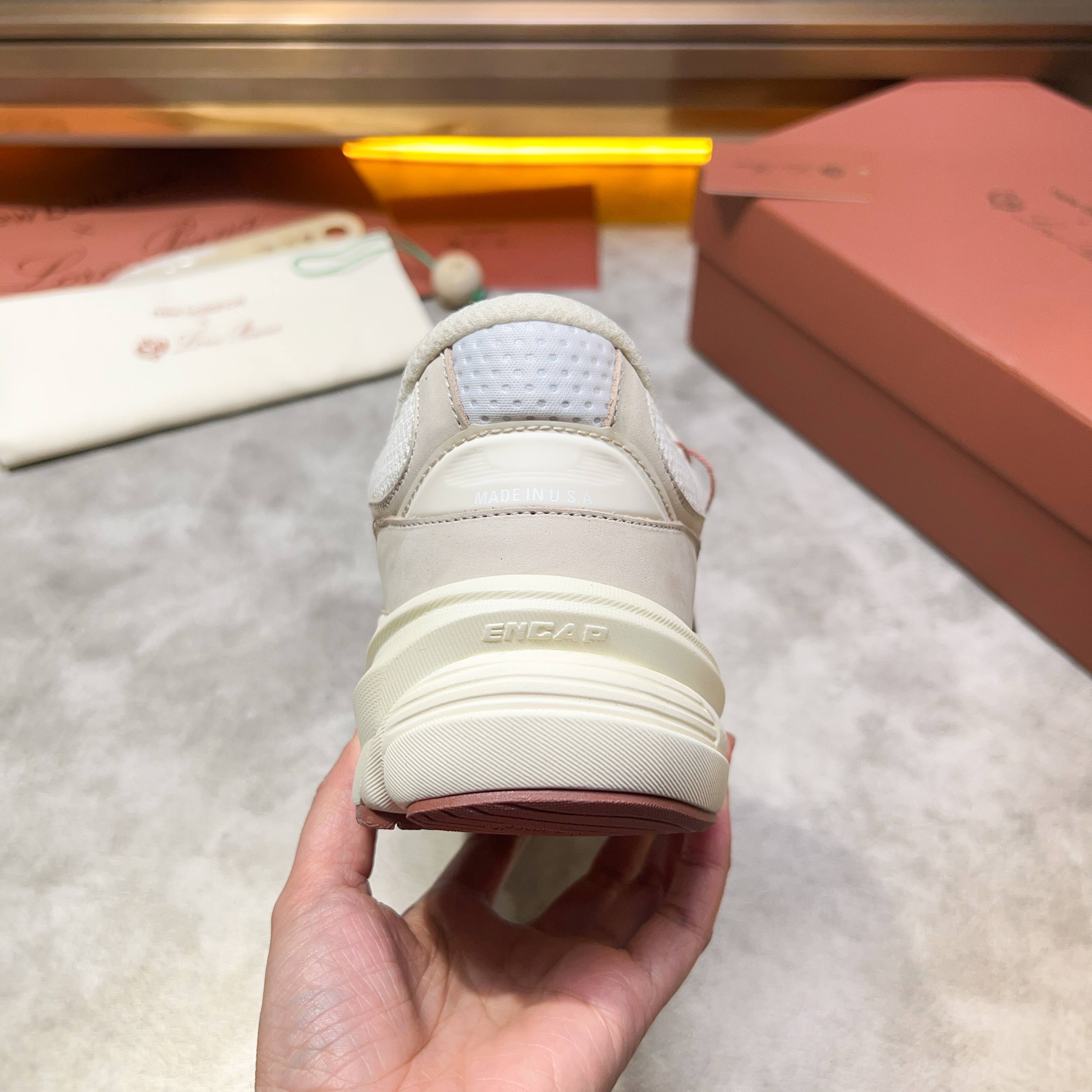 Loro Piana Four Seasons Walking Athletic Men's Shoes LP Jogging Shoes (Dongguan Production OEM Origi