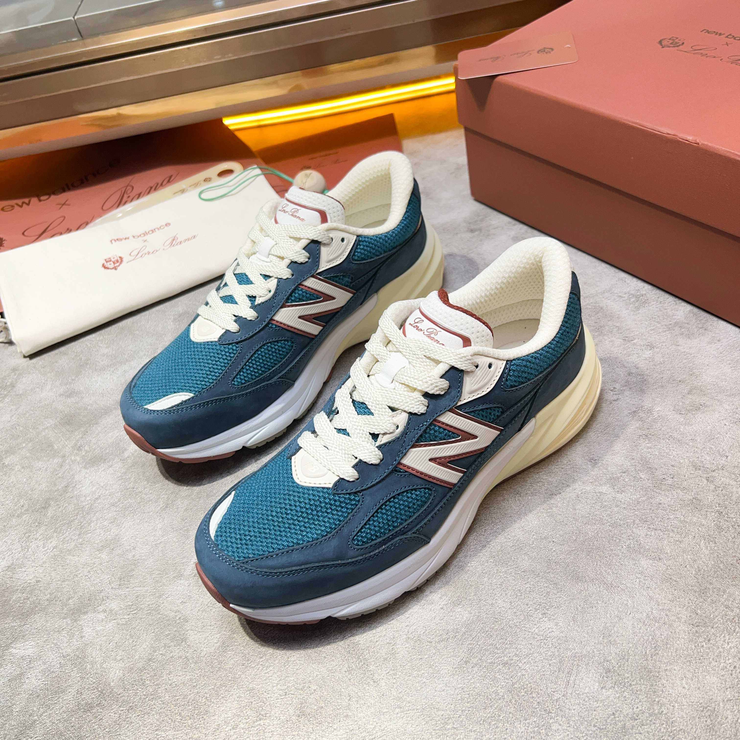 Loro Piana Four Seasons Walking Athletic Men's Shoes LP Jogging Shoes (Dongguan Production OEM Origi