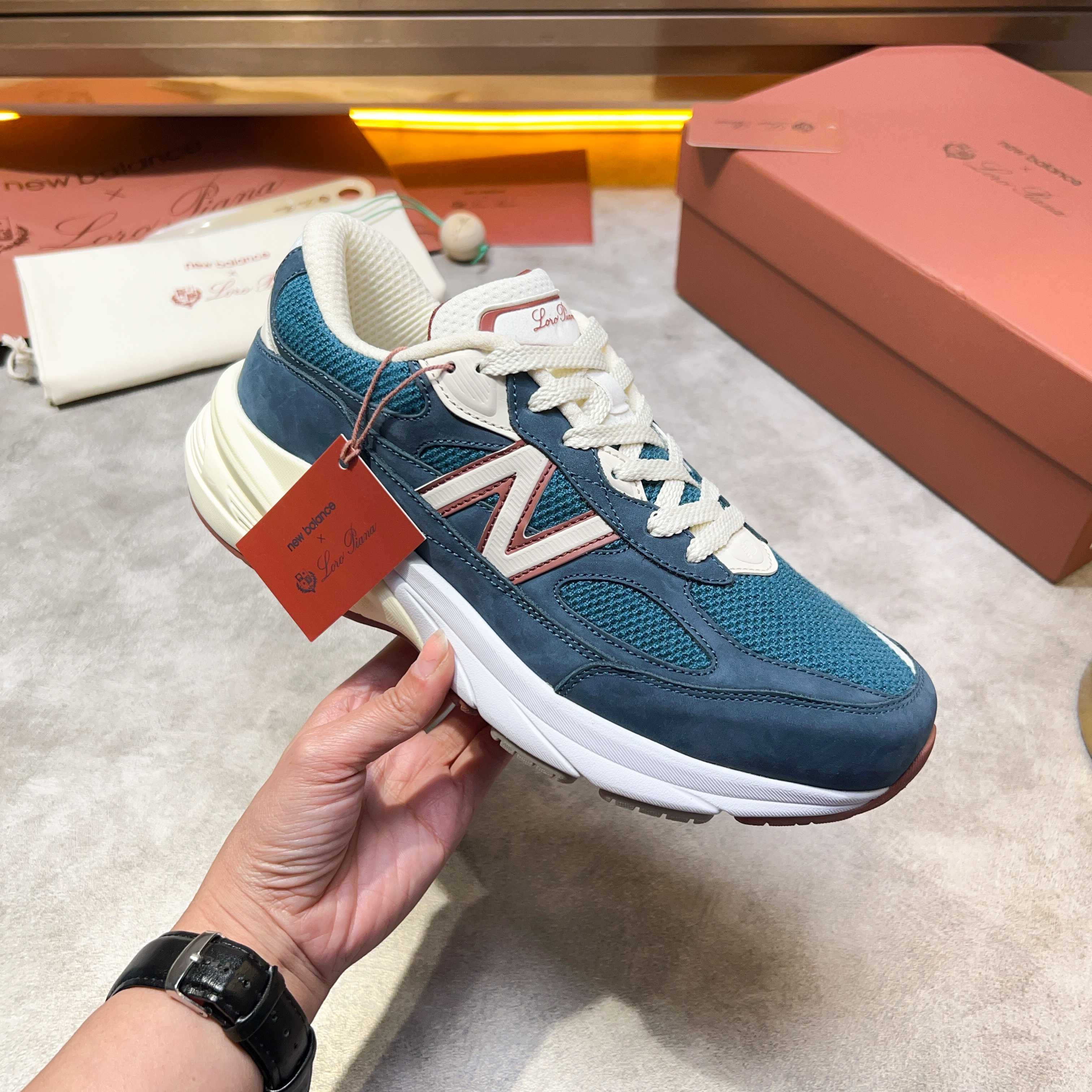Loro Piana Four Seasons Walking Athletic Men's Shoes LP Jogging Shoes (Dongguan Production OEM Origi