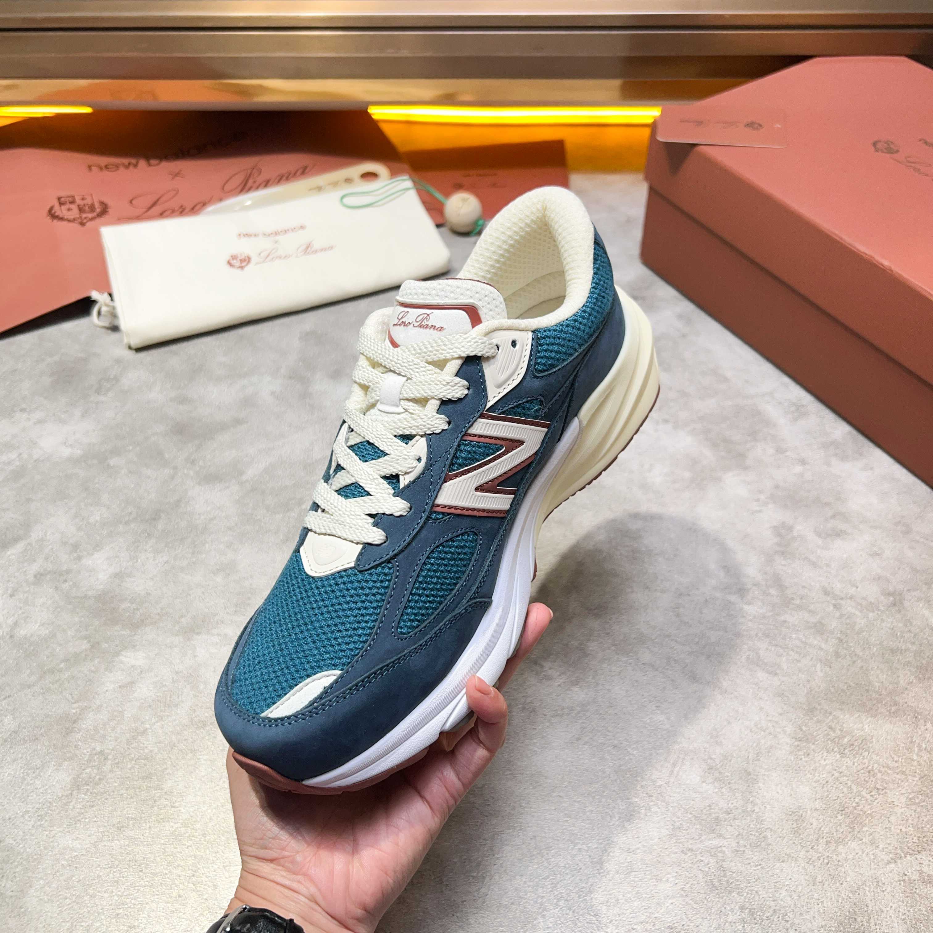 Loro Piana Four Seasons Walking Athletic Men's Shoes LP Jogging Shoes (Dongguan Production OEM Origi