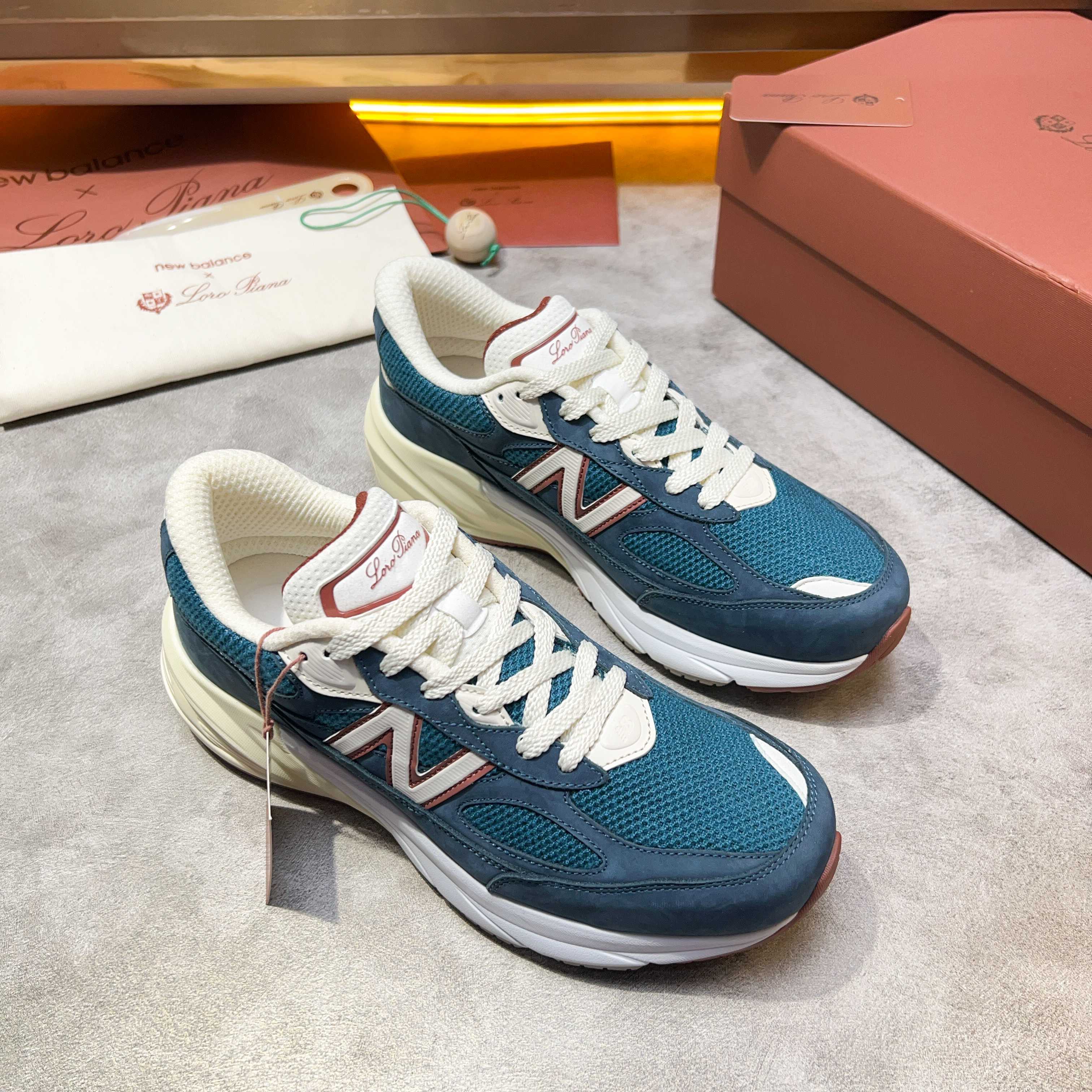 Loro Piana Four Seasons Walking Athletic Men's Shoes LP Jogging Shoes (Dongguan Production OEM Origi