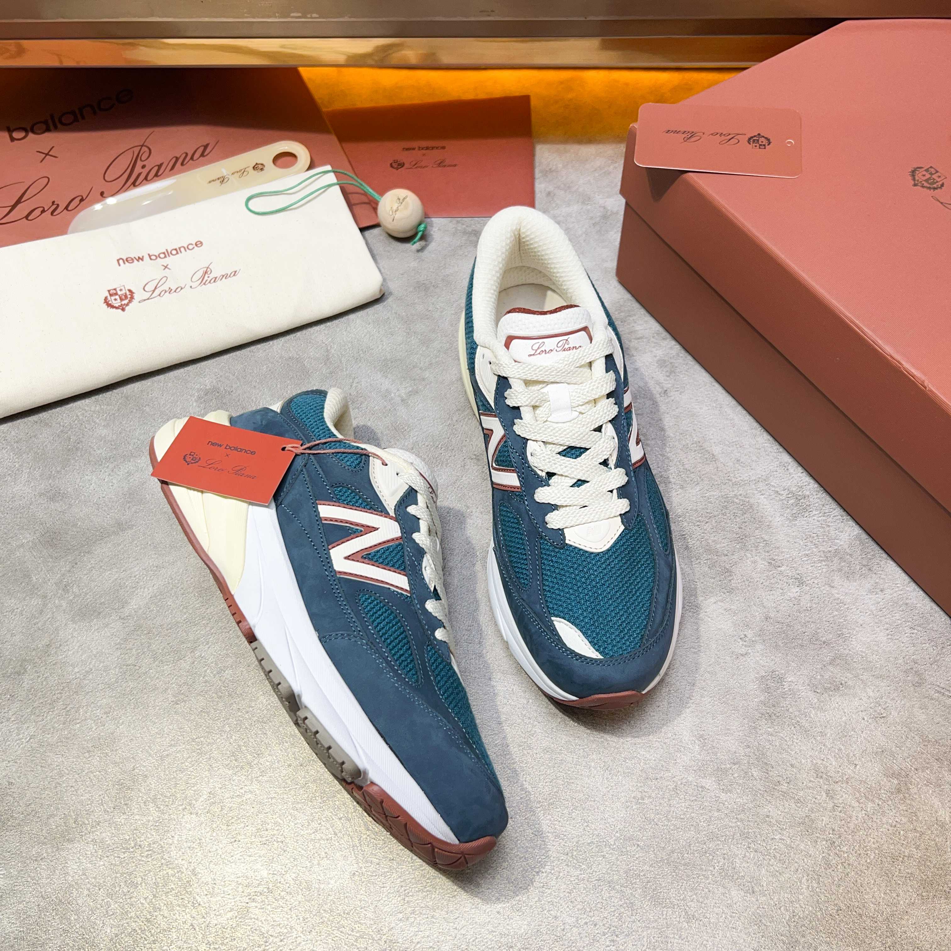 Loro Piana Four Seasons Walking Athletic Men's Shoes LP Jogging Shoes (Dongguan Production OEM Origi