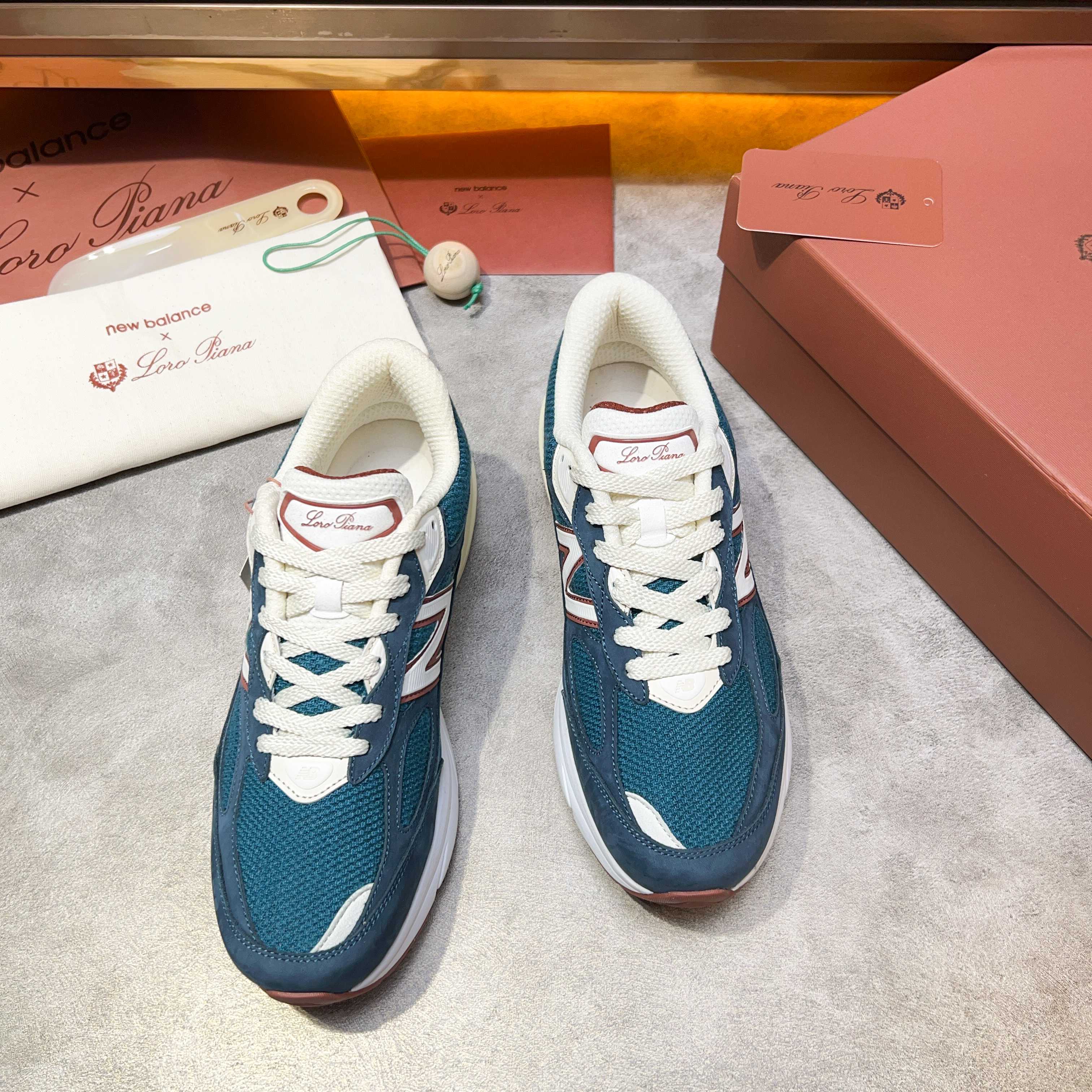 Loro Piana Four Seasons Walking Athletic Men's Shoes LP Jogging Shoes (Dongguan Production OEM Origi
