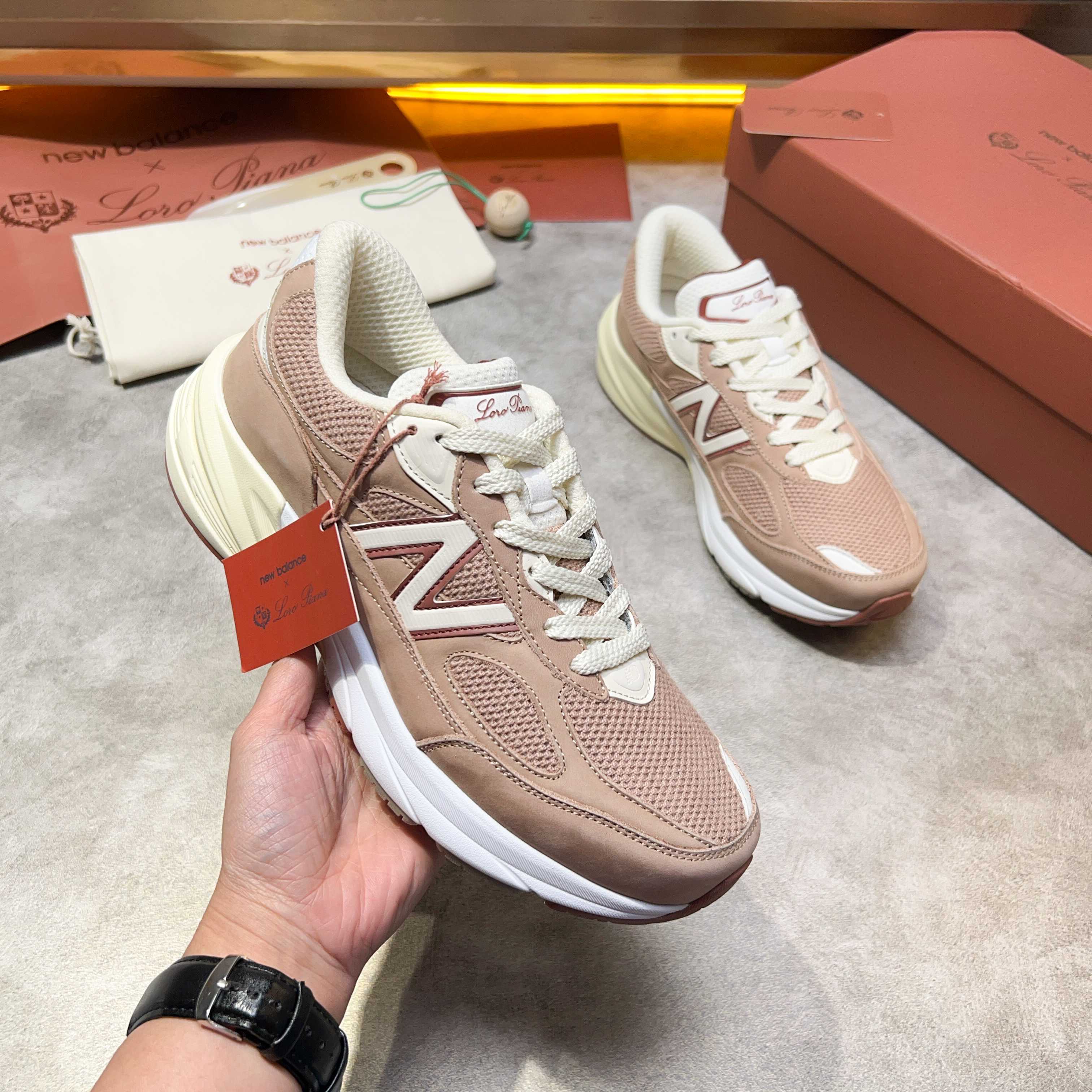 Loro Piana Four Seasons Walking Athletic Men's Shoes LP Jogging Shoes (Dongguan Production OEM Origi