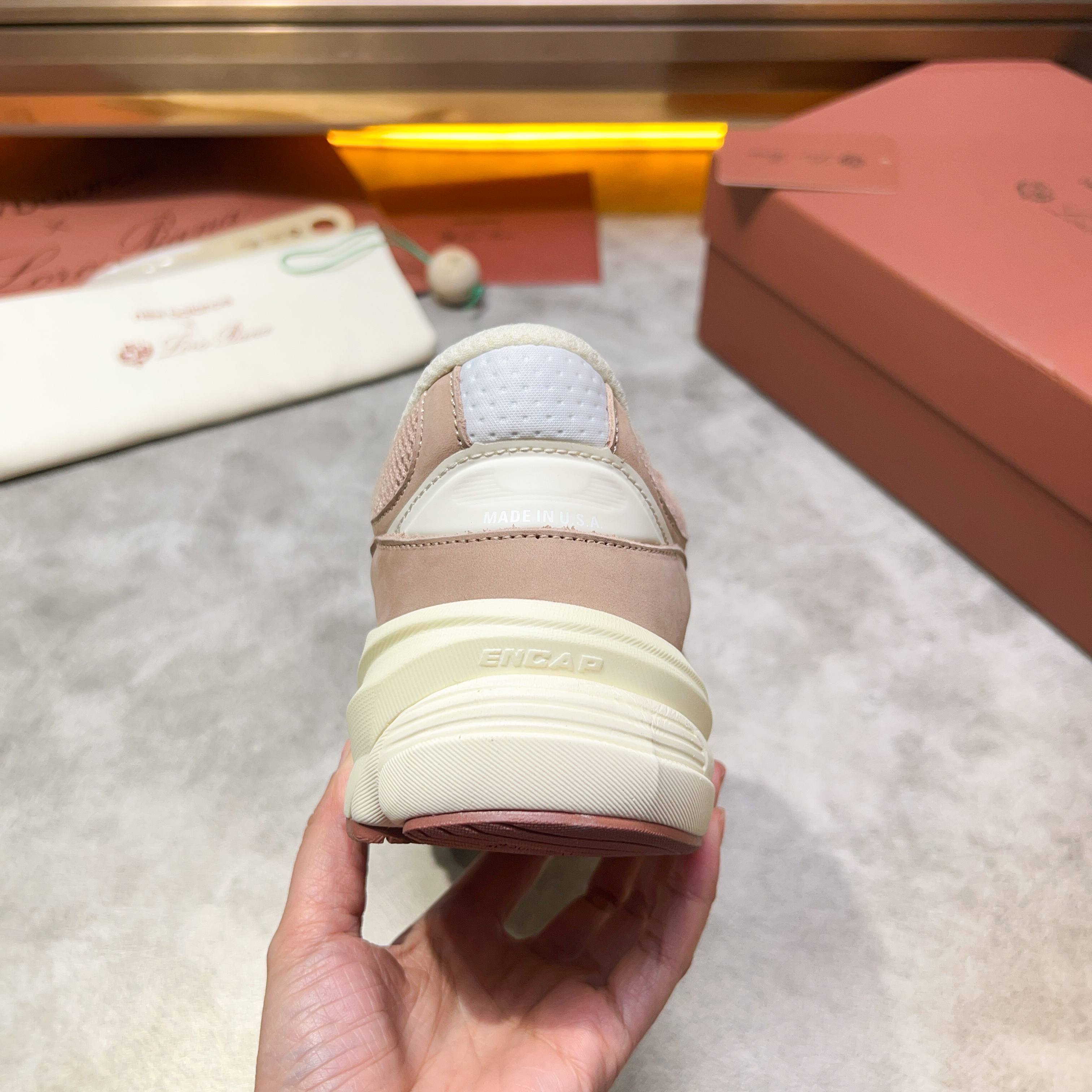Loro Piana Four Seasons Walking Athletic Men's Shoes LP Jogging Shoes (Dongguan Production OEM Origi
