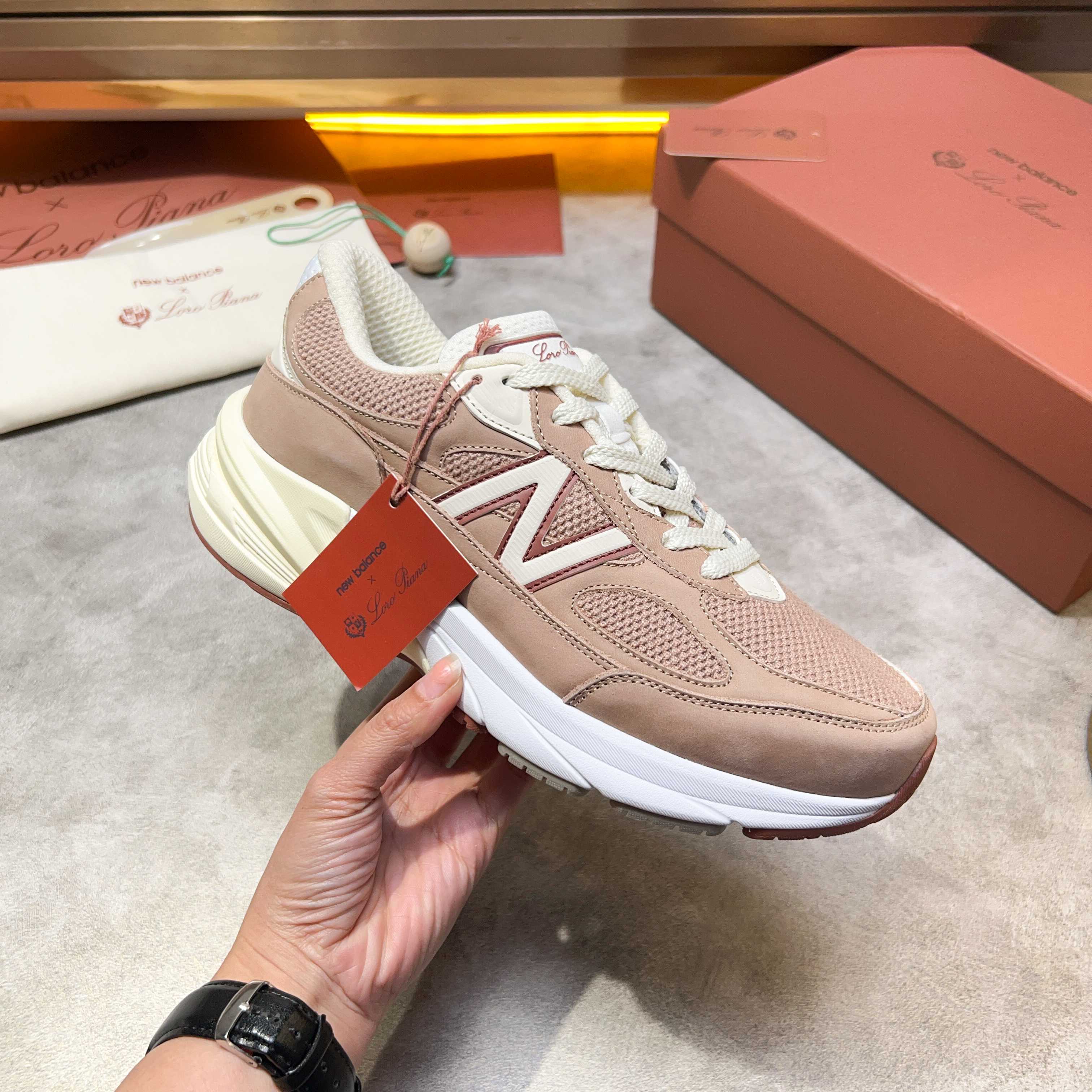 Loro Piana Four Seasons Walking Athletic Men's Shoes LP Jogging Shoes (Dongguan Production OEM Origi