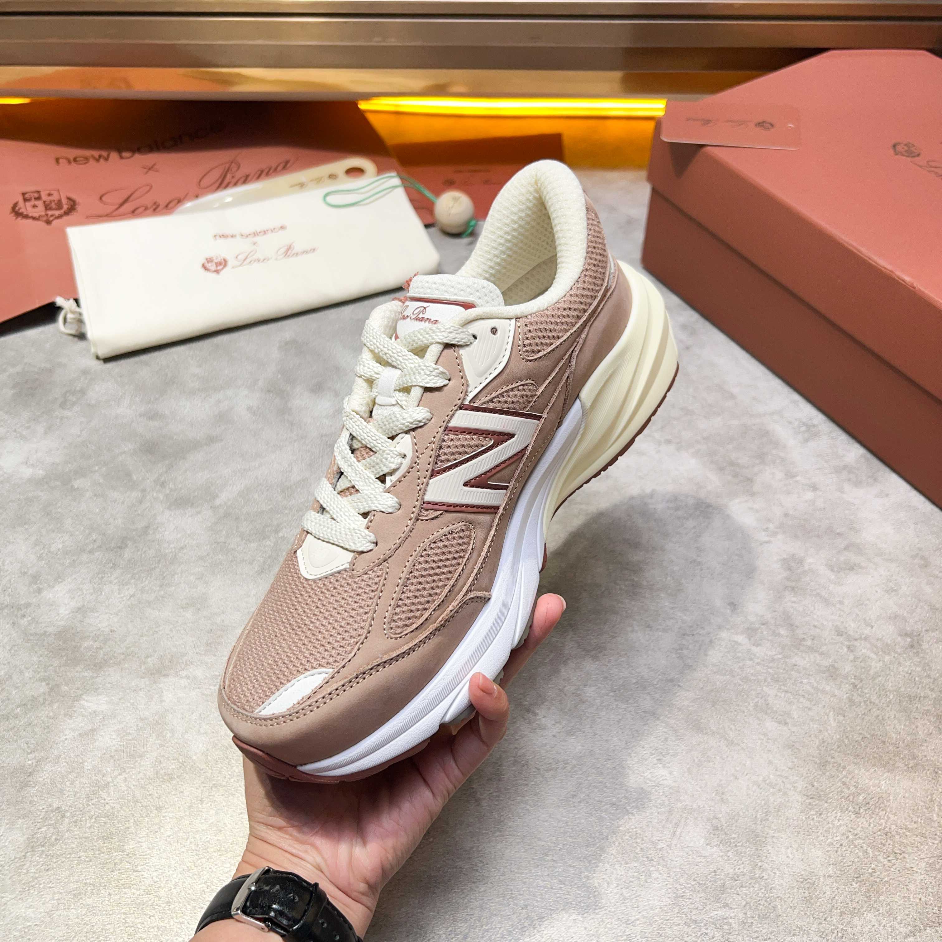 Loro Piana Four Seasons Walking Athletic Men's Shoes LP Jogging Shoes (Dongguan Production OEM Origi