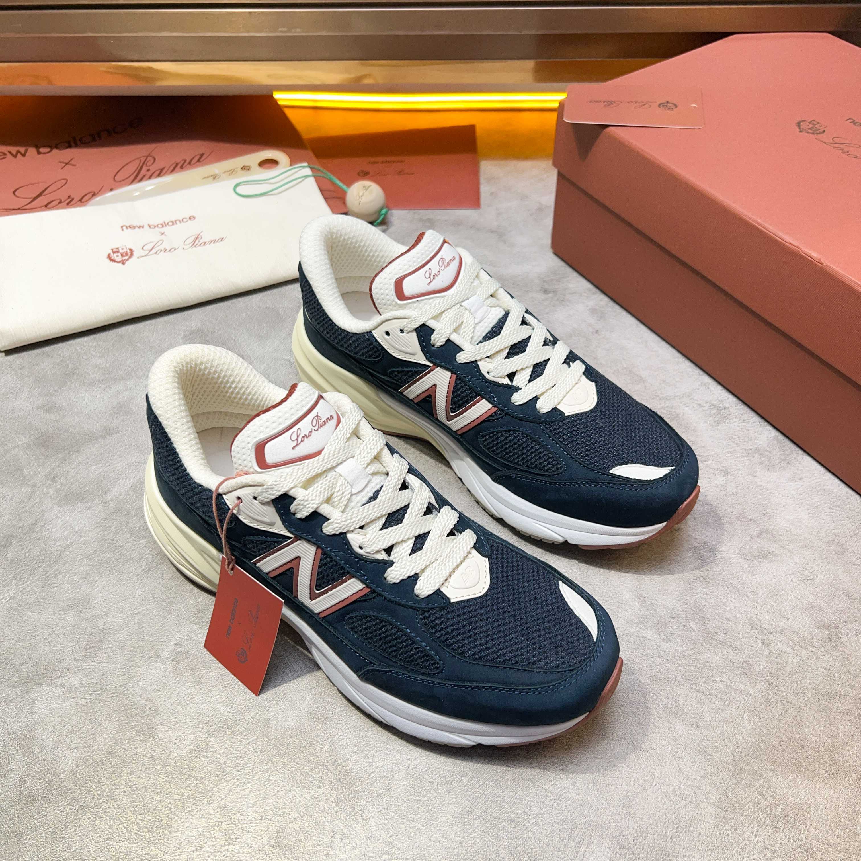 Loro Piana Four Seasons Walking Athletic Men's Shoes LP Jogging Shoes (Dongguan Production OEM Origi