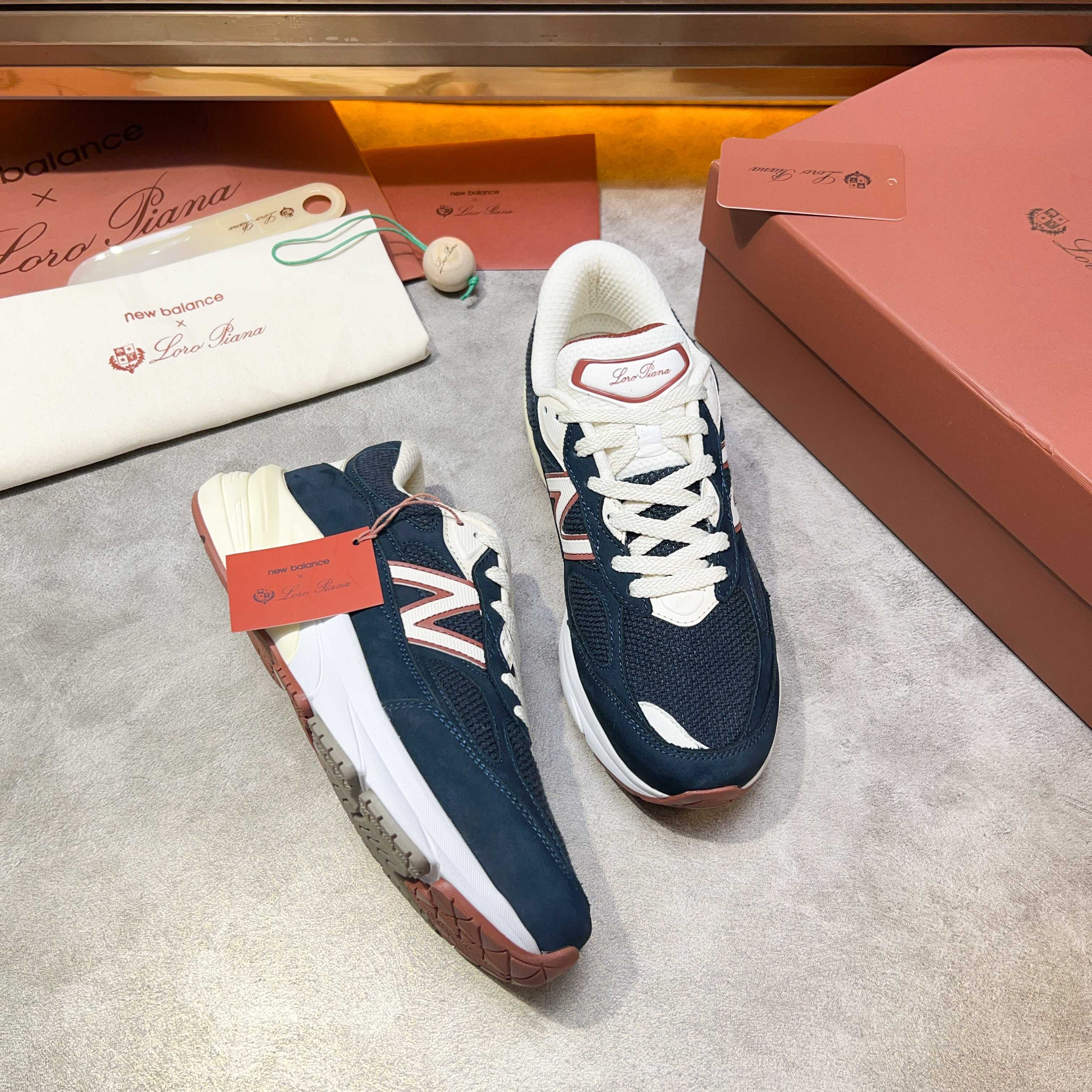 Loro Piana Four Seasons Walking Athletic Men's Shoes LP Jogging Shoes (Dongguan Production OEM Origi