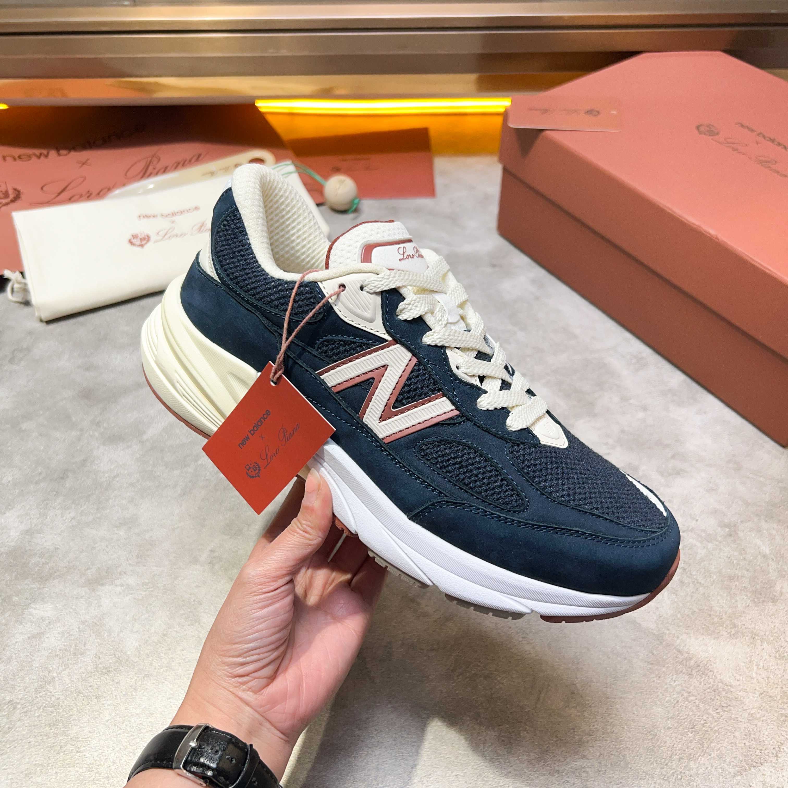 Loro Piana Four Seasons Walking Athletic Men's Shoes LP Jogging Shoes (Dongguan Production OEM Origi