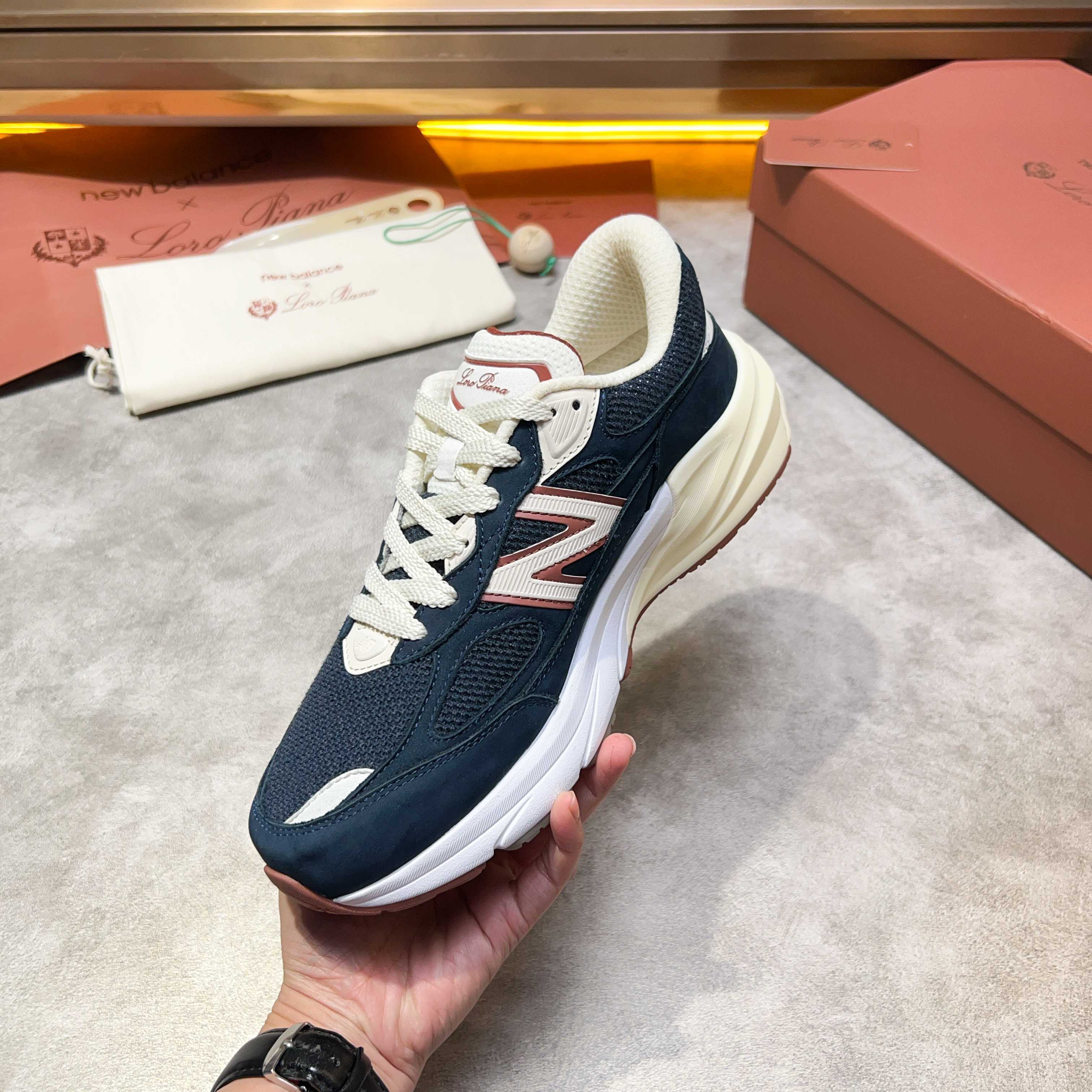 Loro Piana Four Seasons Walking Athletic Men's Shoes LP Jogging Shoes (Dongguan Production OEM Origi