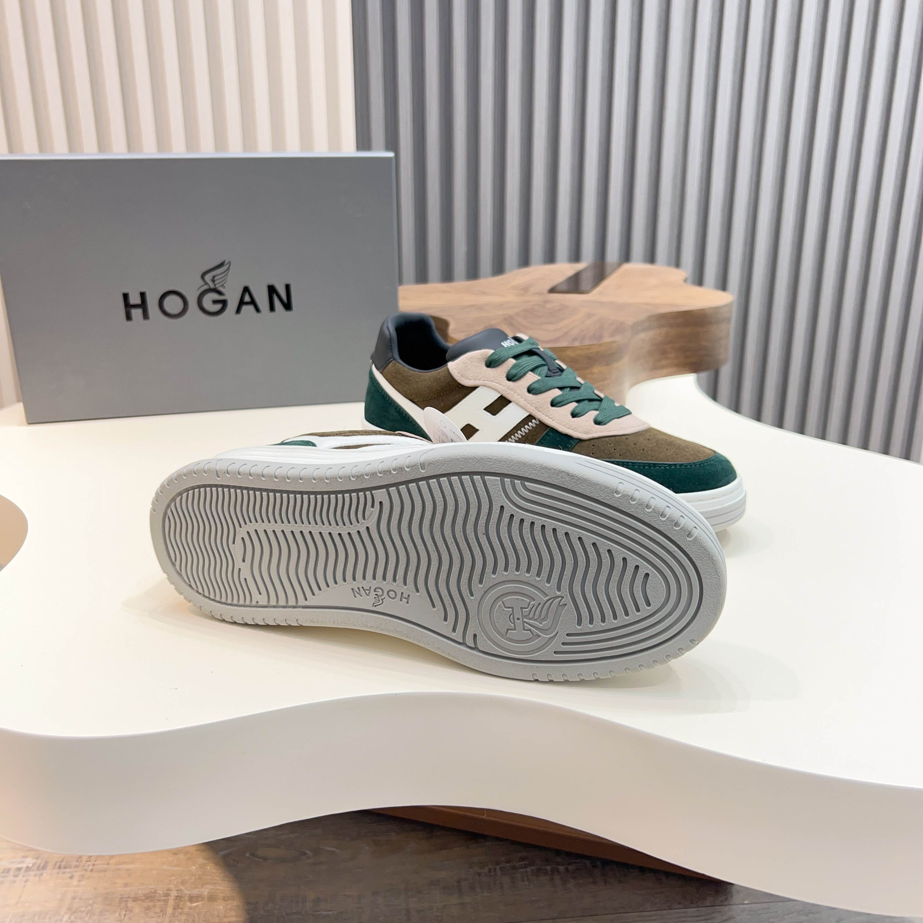 Hogan H630 Series Colorblock Sneakers - Retro Basketball Style, Size 39-44 4 a1741847708315 1605