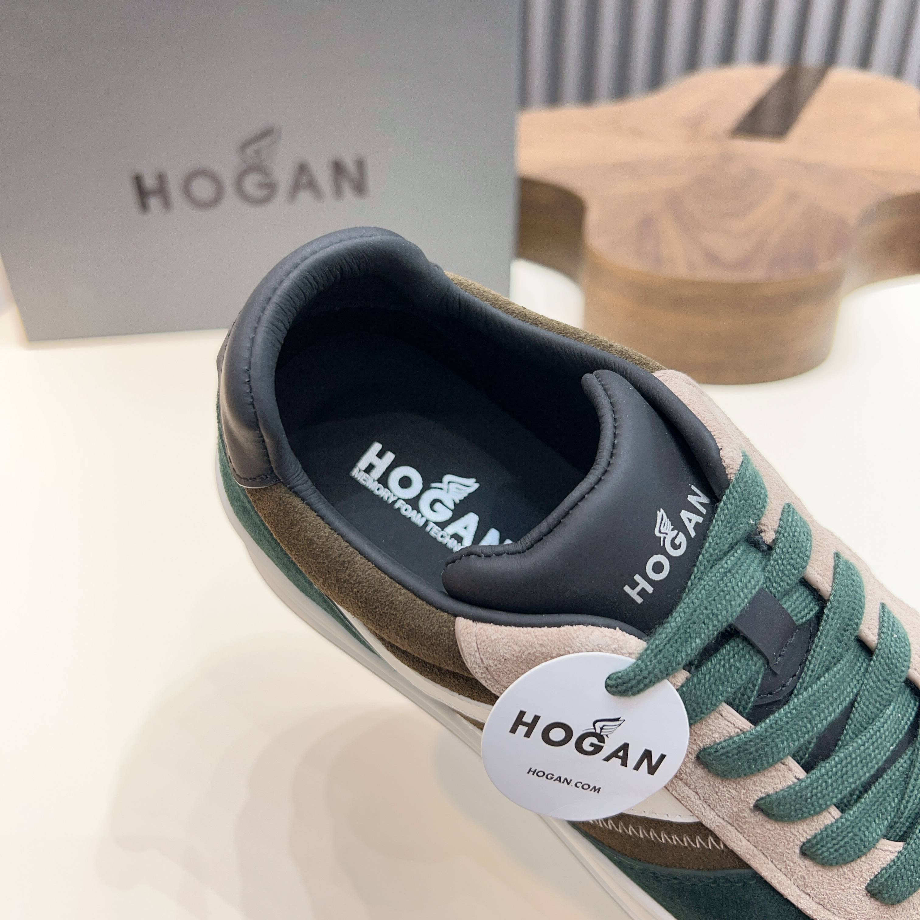 Hogan H630 Series Colorblock Sneakers - Retro Basketball Style, Size 39-44 6 a1741847735246 2683