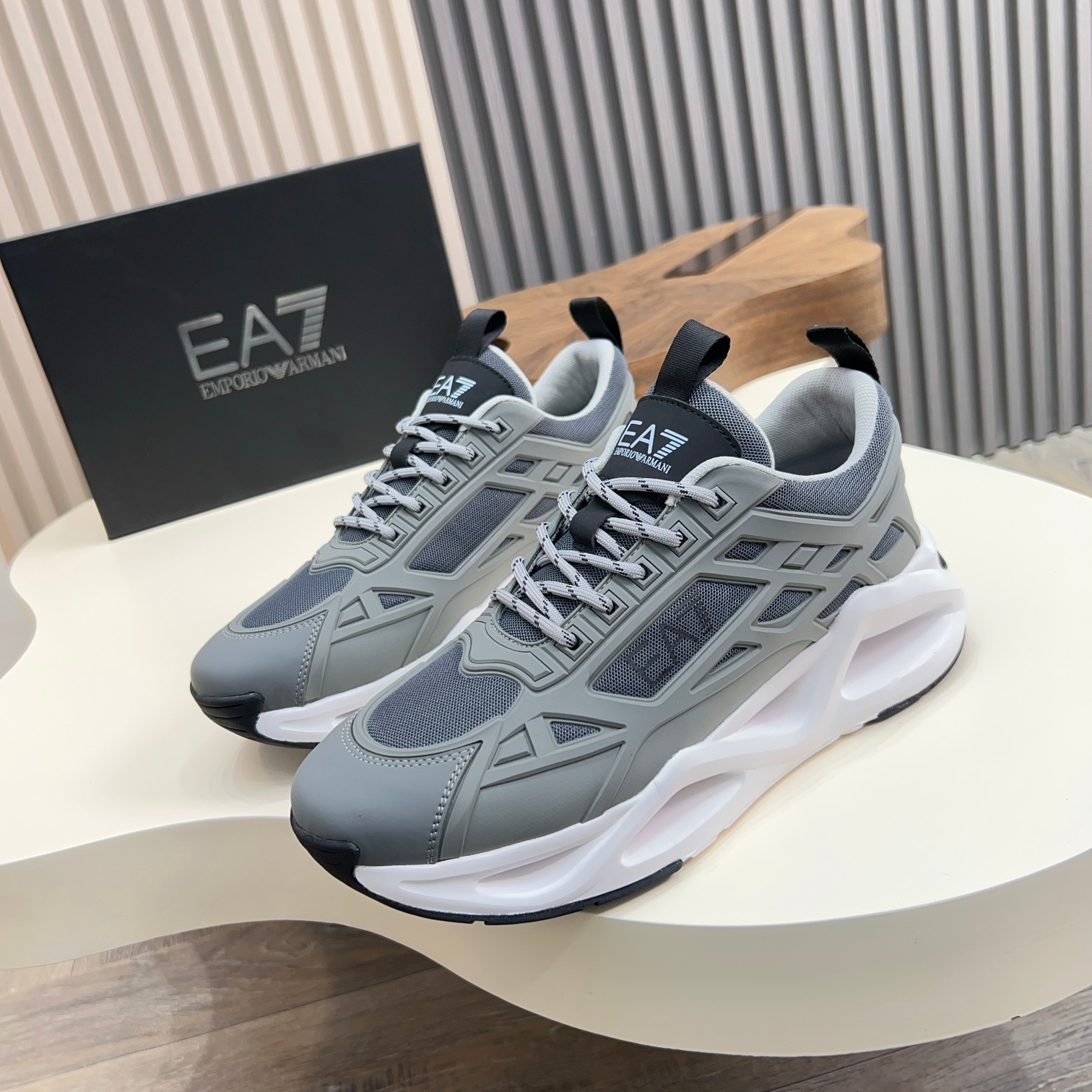 Emporio Armani EA7 Men's Sneakers - Comfort, Style, and Craftsmanship 2 a1743060865480 0053