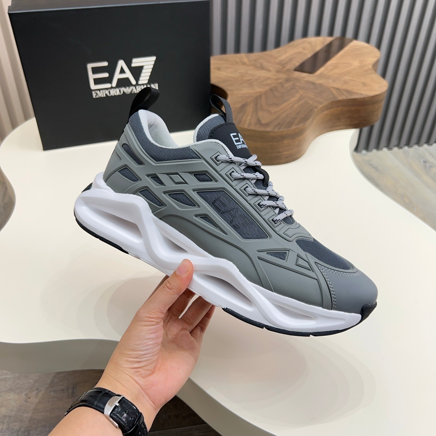 Emporio Armani EA7 Men's Sneakers - Comfort, Style, and Craftsmanship 5 a1743060865558 1130