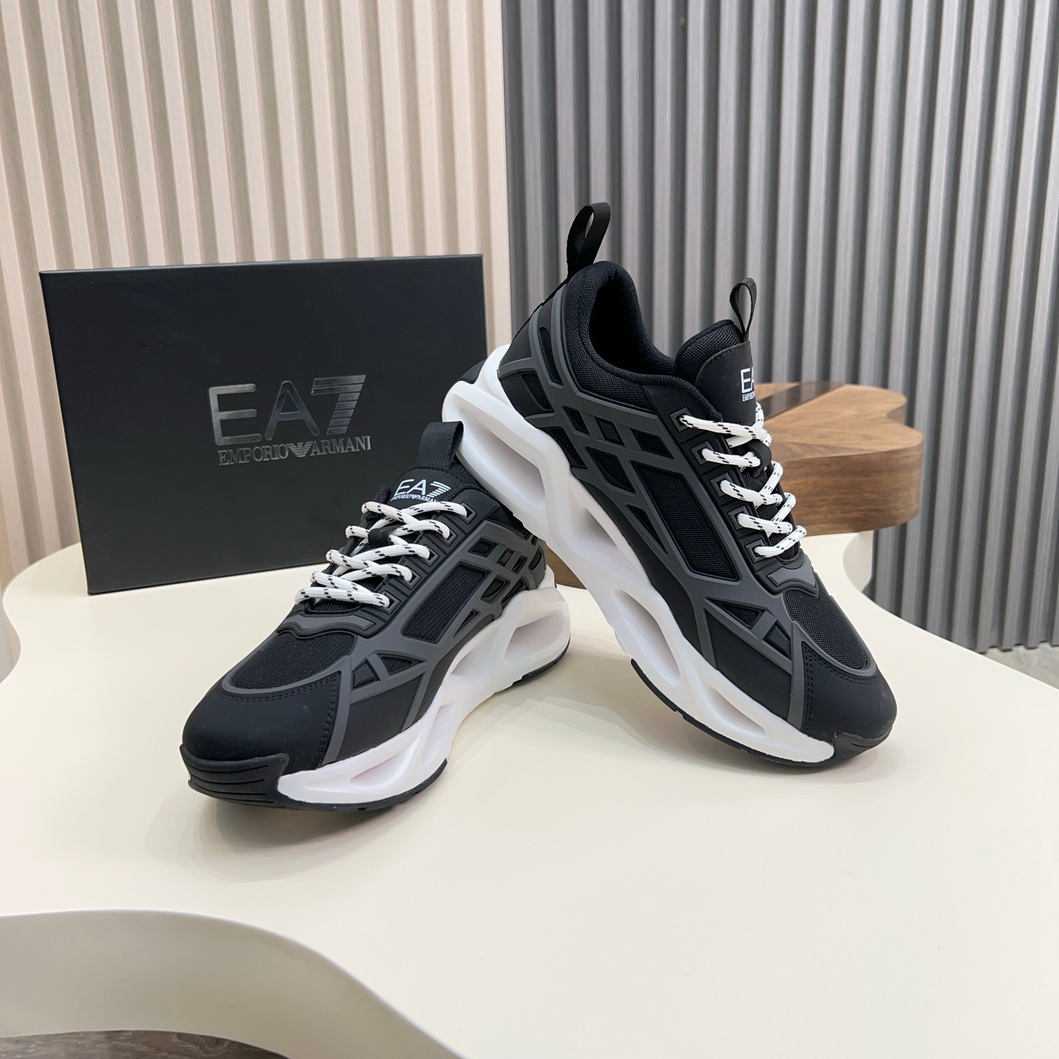 Emporio Armani Men's EA7 Sneakers, Stylish and Comfortable, Sizes 39-44 4 a1743060886721 3383