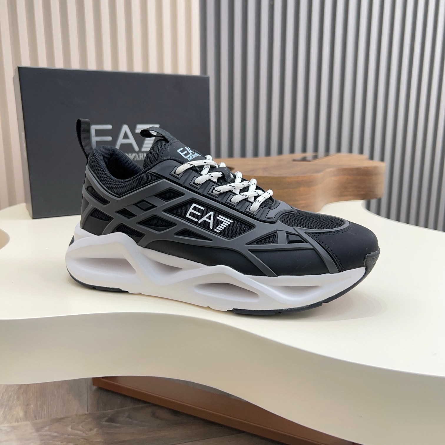 Emporio Armani Men's EA7 Sneakers, Stylish and Comfortable, Sizes 39-44 7 a1743061089916 5230