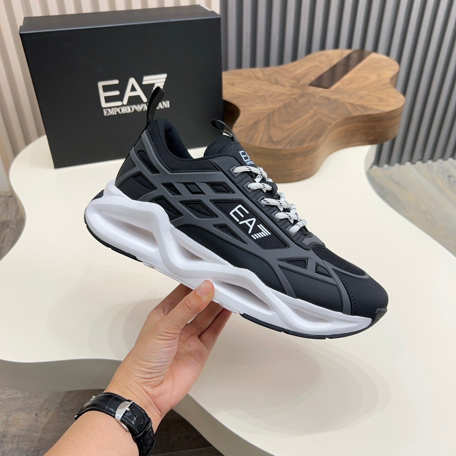 Emporio Armani Men's EA7 Sneakers, Stylish and Comfortable, Sizes 39-44 11 a1743061090005 6707