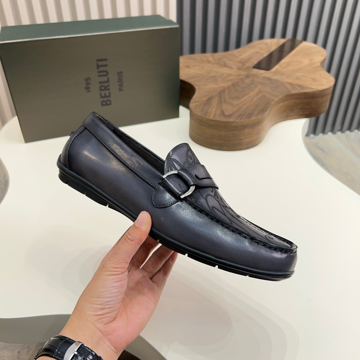 Berluti Men's Handmade Leather Loafers, Italian Calfskin - Sizes 39-44 8 a1743061183237 2541