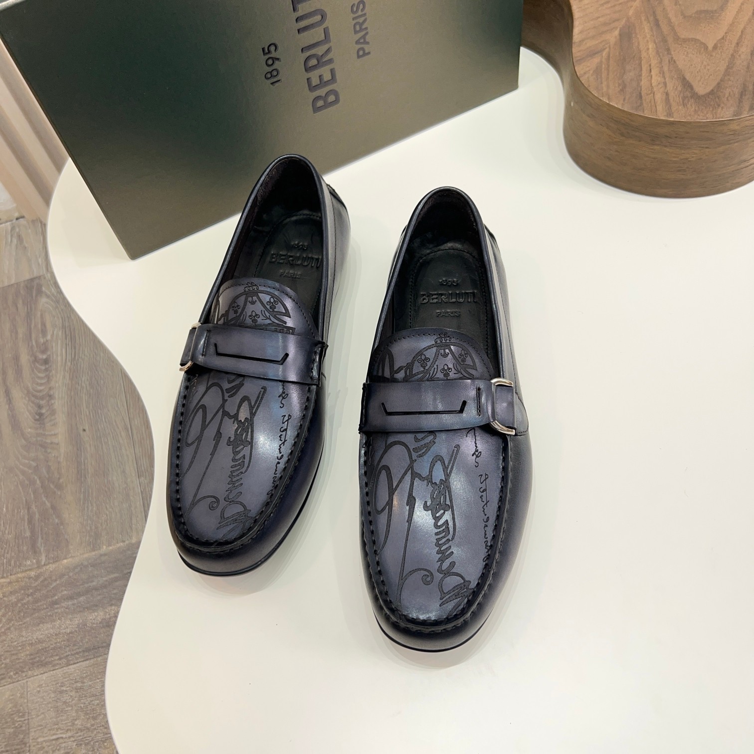 Berluti Men's Handmade Leather Loafers, Italian Calfskin - Sizes 39-44 11 a1743061183414 7428