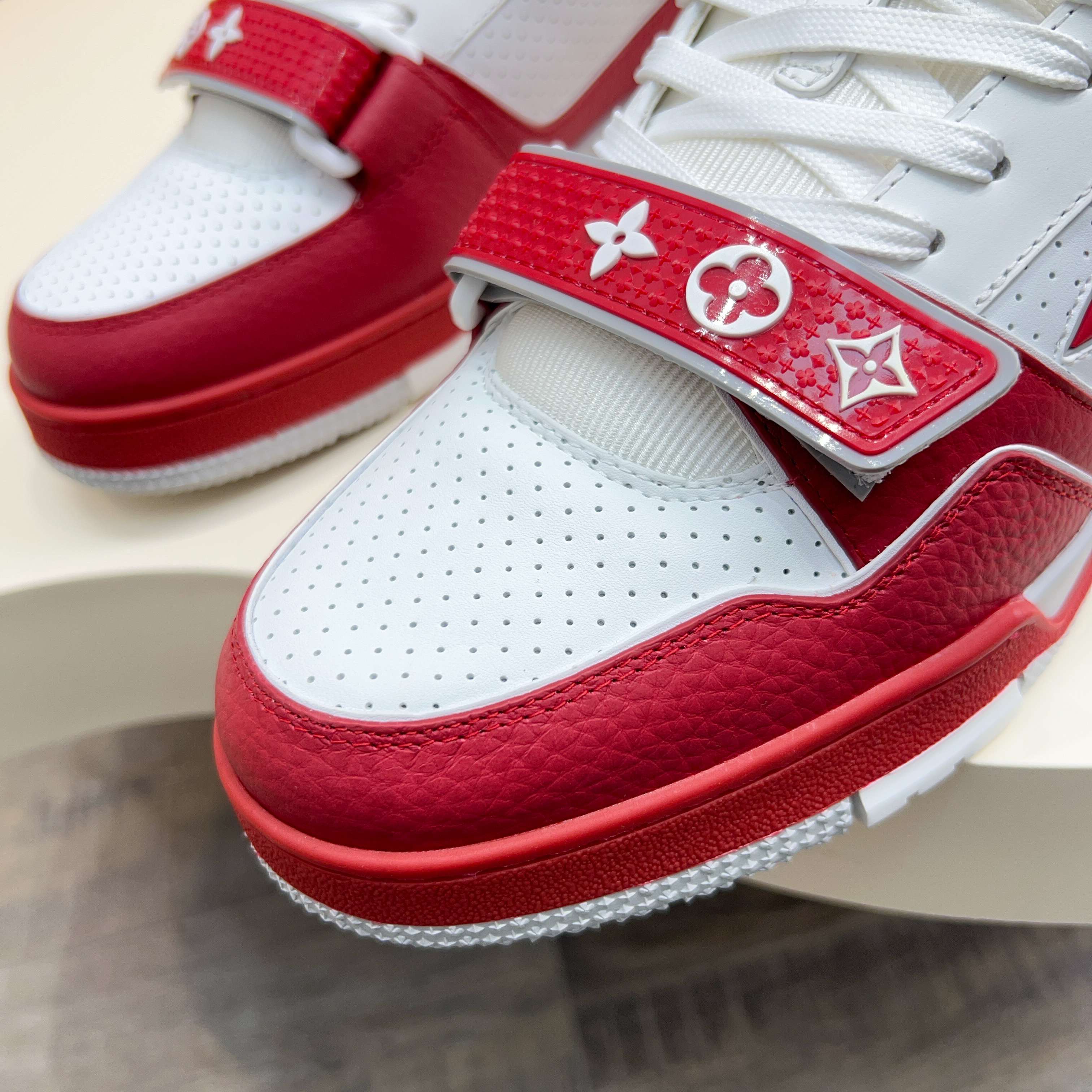 Louis Vuitton Trainer Sneaker: Leather, Monogram, Comfortable, Breathable 4 a1743229881469 7673